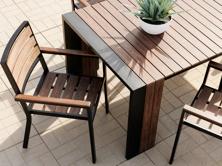 Transformer Outdoor Table Dining Set - Image 7