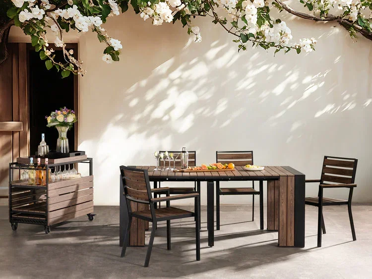 Transformer Outdoor Table Dining Set - Image 8