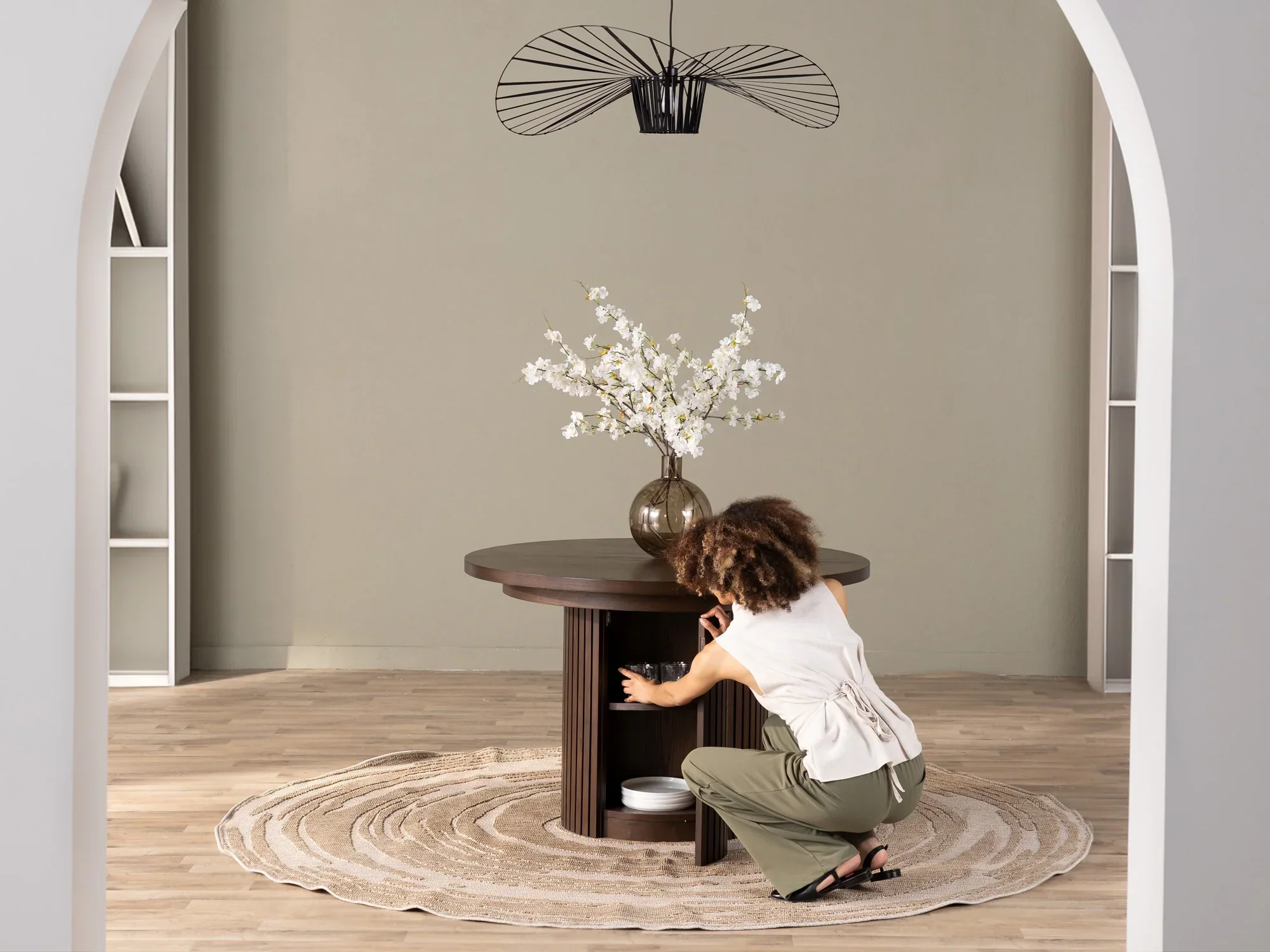 Transformer Table Round Dining Set - Image 14