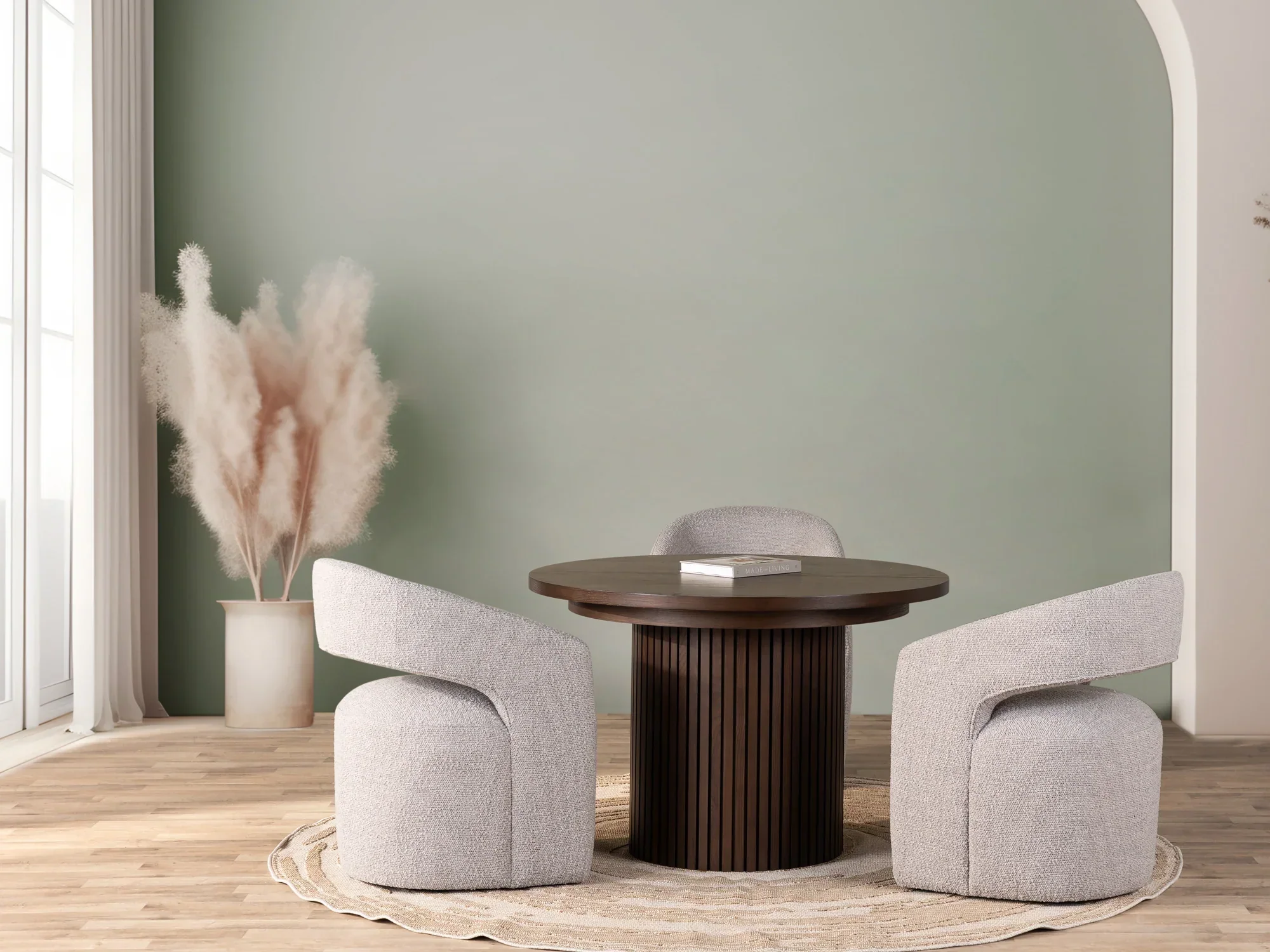 Transformer Table Round Dining Set - Image 4