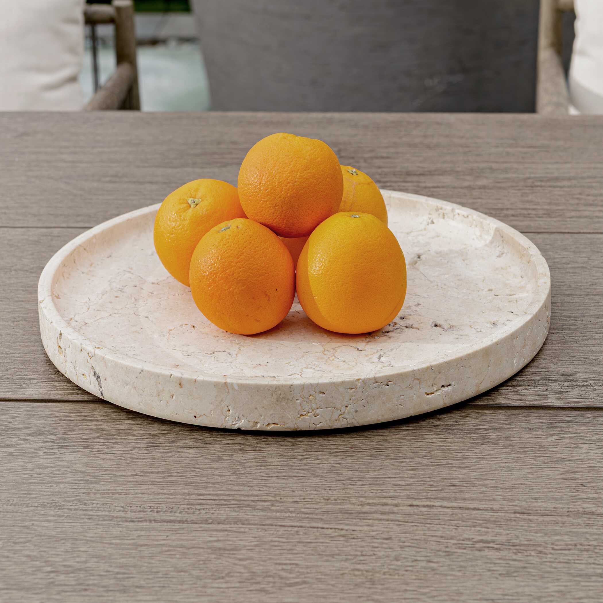 Travessa Outdoor Round Stone Tray - Image 4