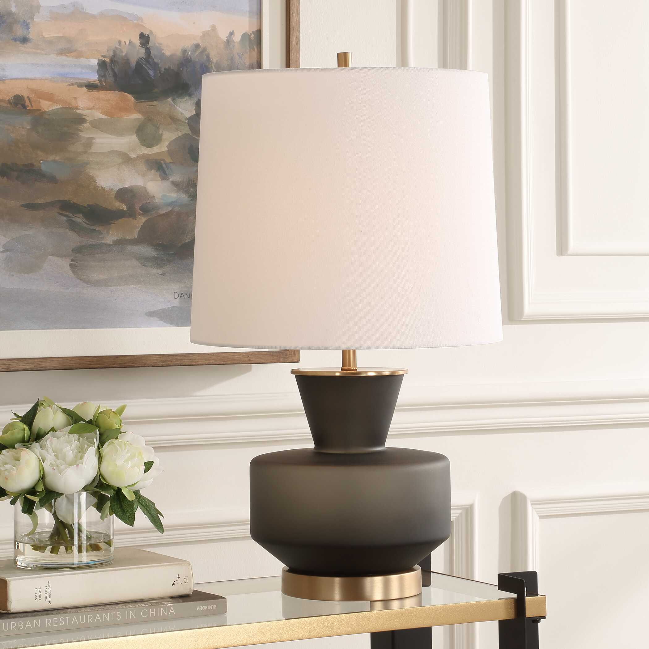 Trentino Black Table Lamp - Image 2