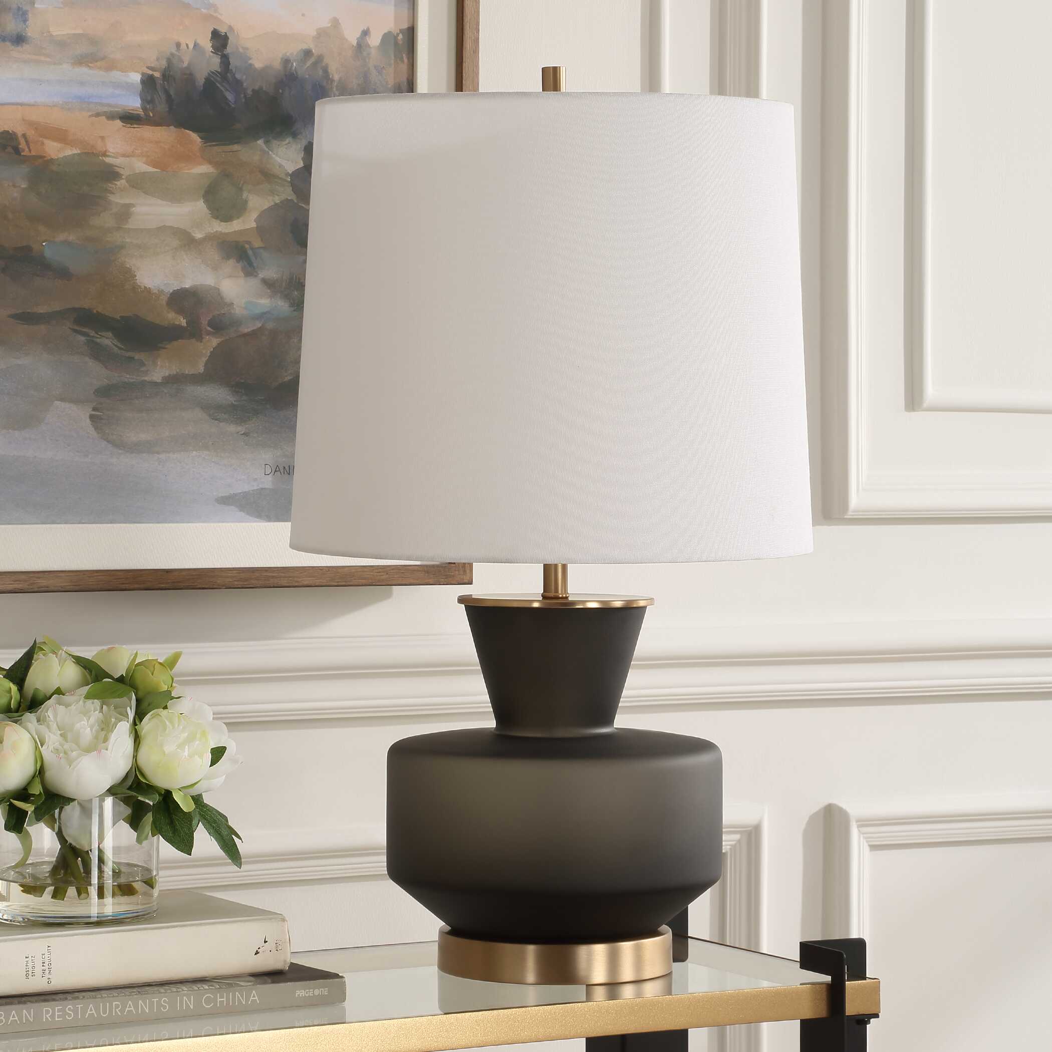 Trentino Black Table Lamp - Image 3