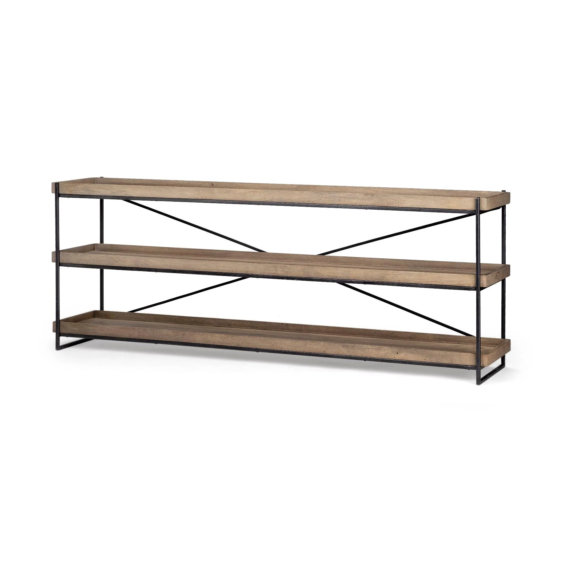 Trey I Iron Console Table