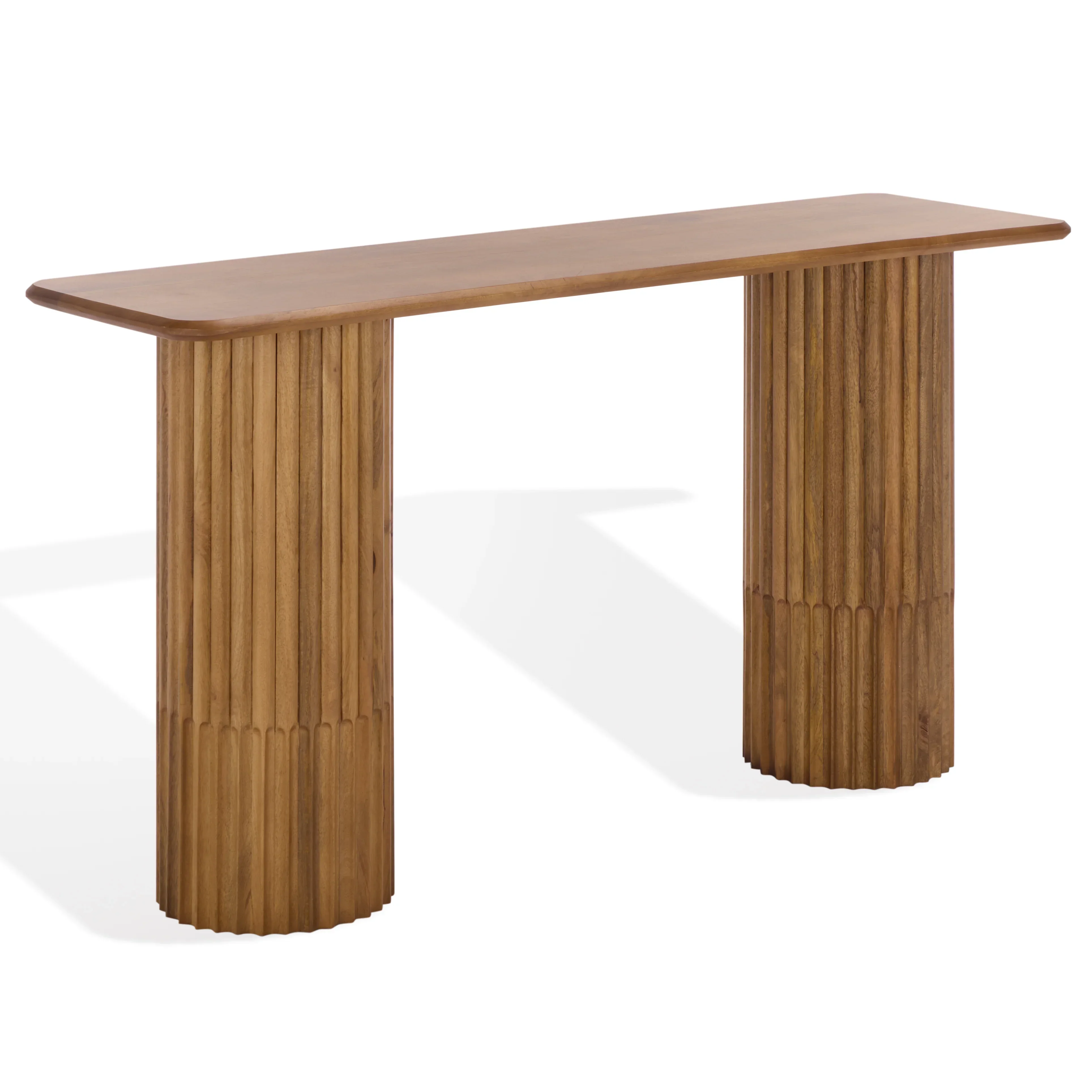 Treyshawn Wood Top Console Table - Image 2