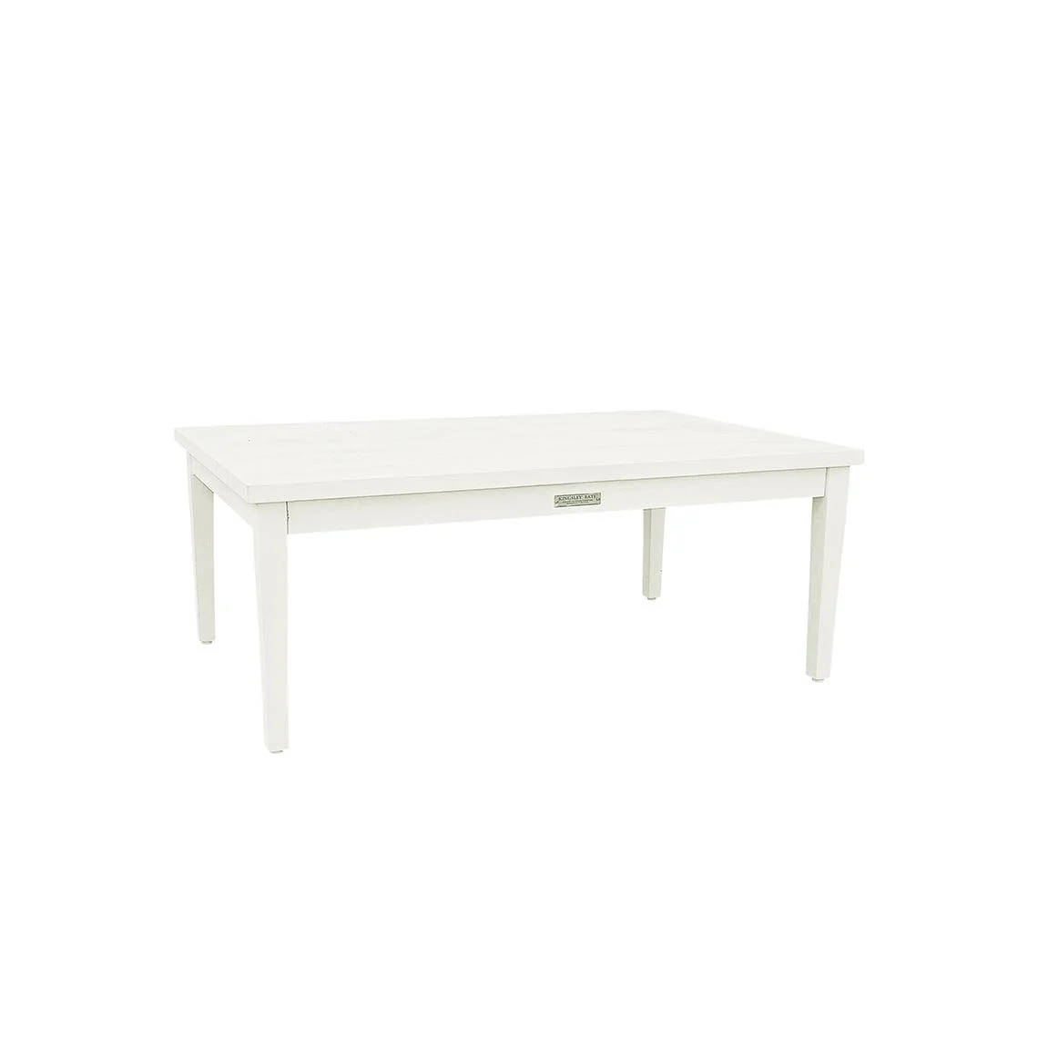 Tribeca 38" X 24.5" Rectangle Coffee Table Aluminum