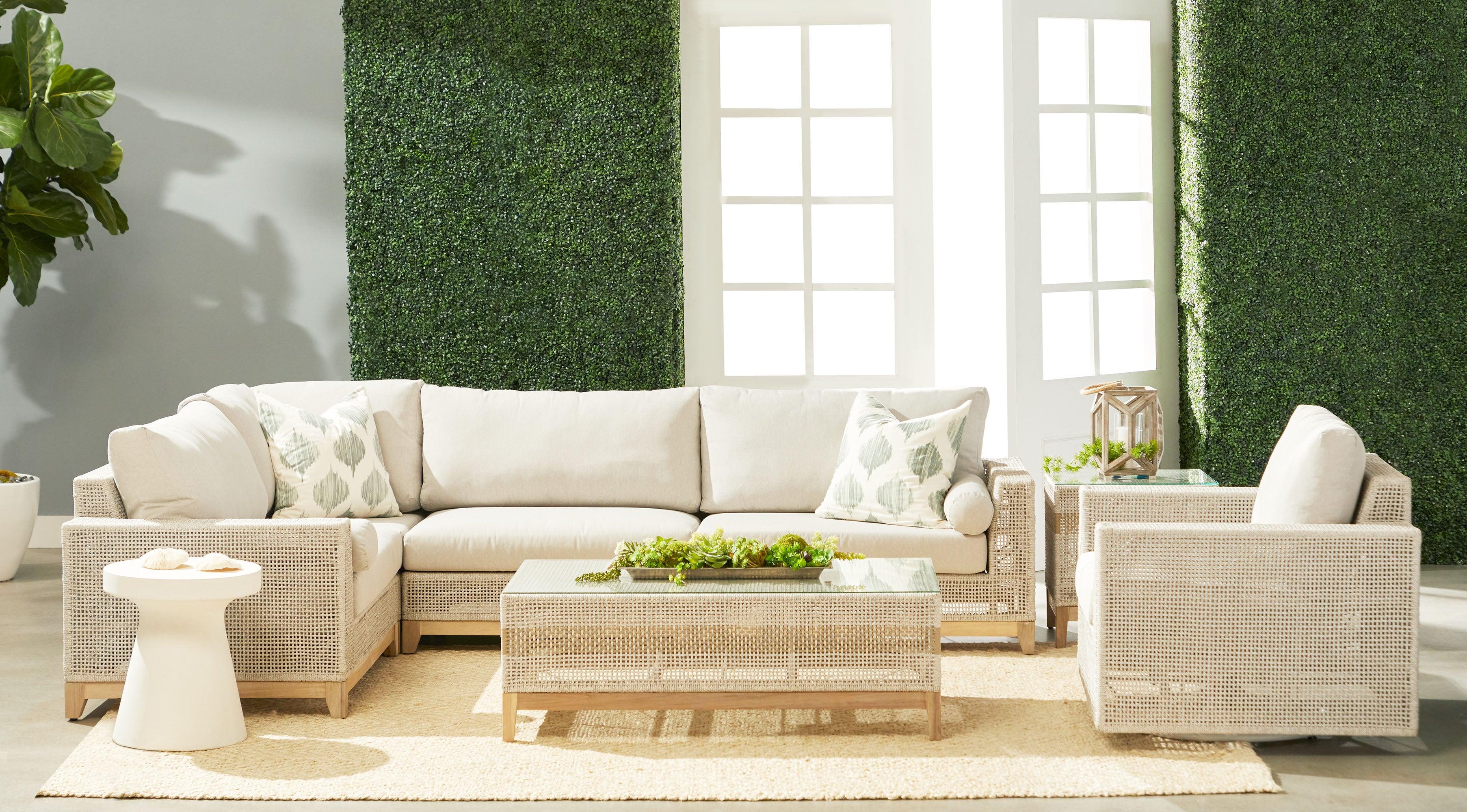 Tropez Outdoor Modular Left Facing 1-Arm Sofa - Image 12