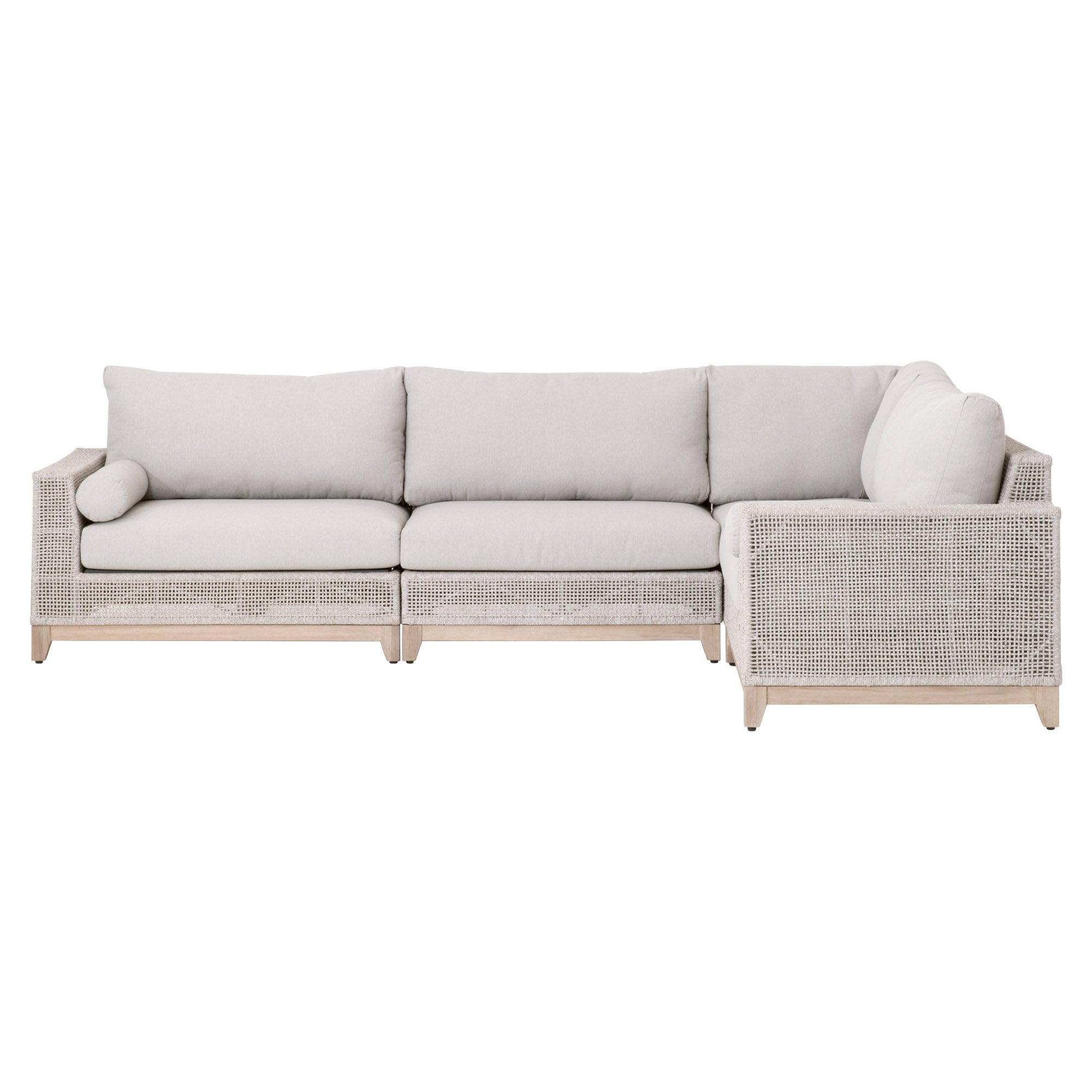 Tropez Outdoor Modular Left Facing 1-Arm Sofa - Image 6