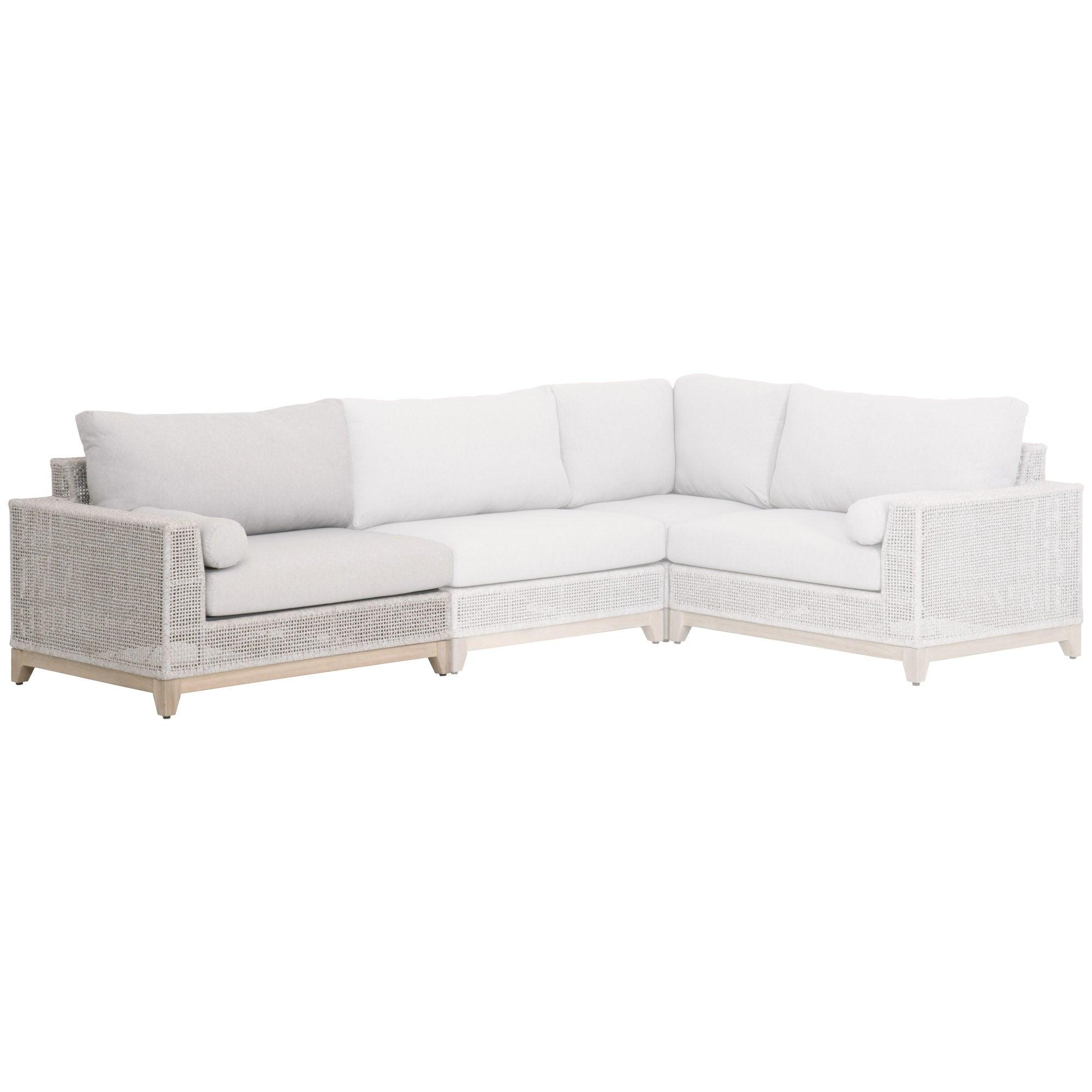 Tropez Outdoor Modular Left Facing 1-Arm Sofa - Image 7