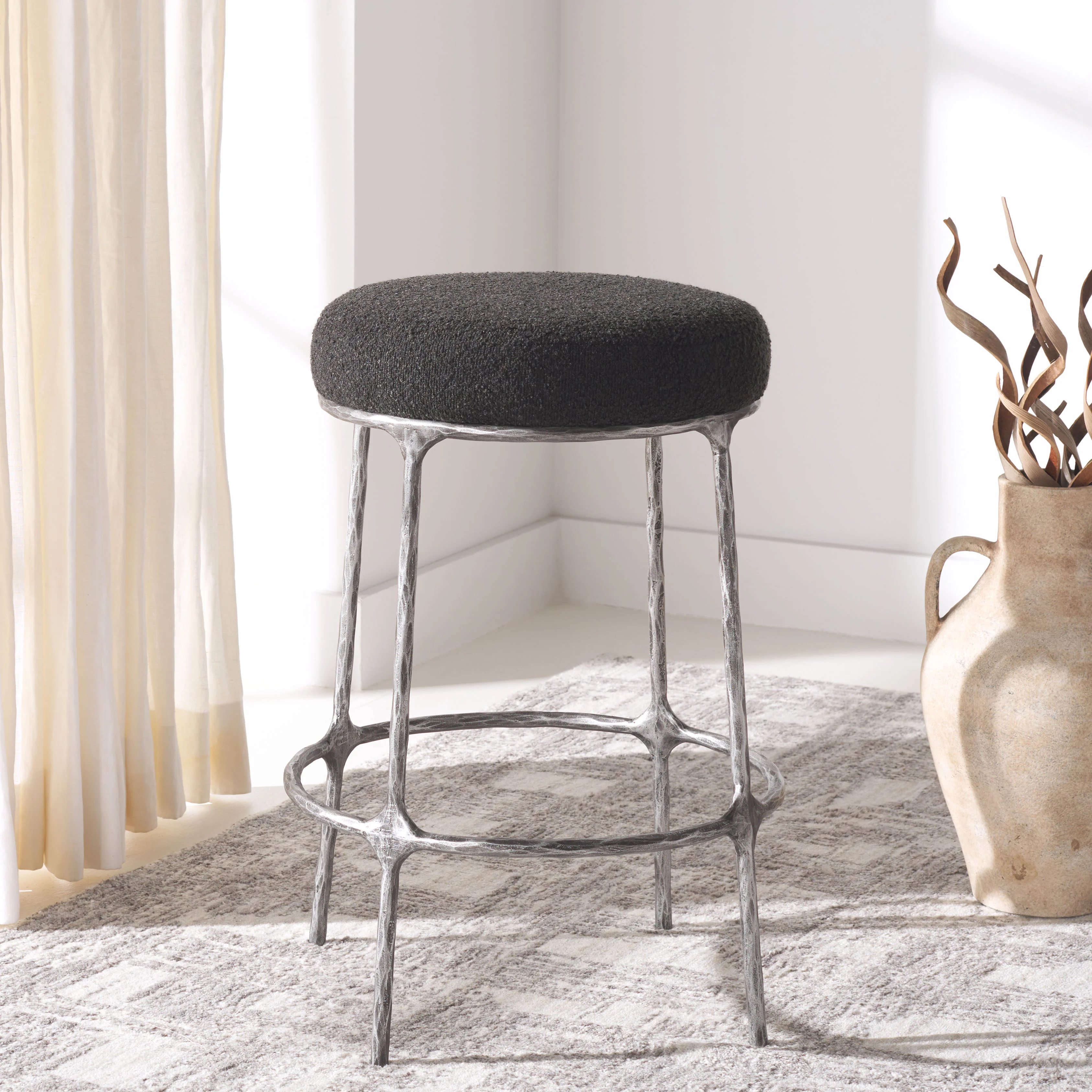 Trumen Boucle Counterstool - Image 11