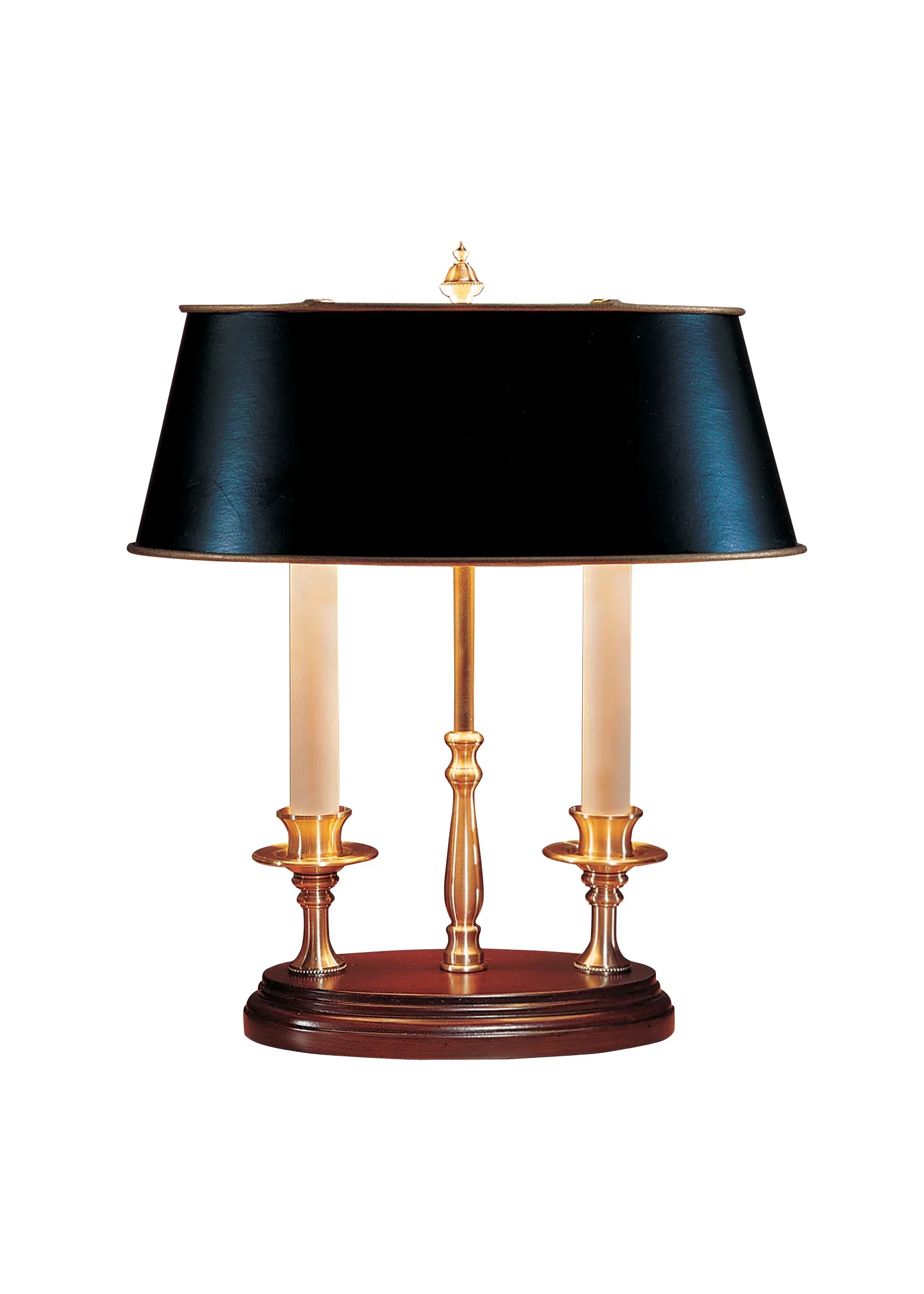 Twin Candle Desk Lamp