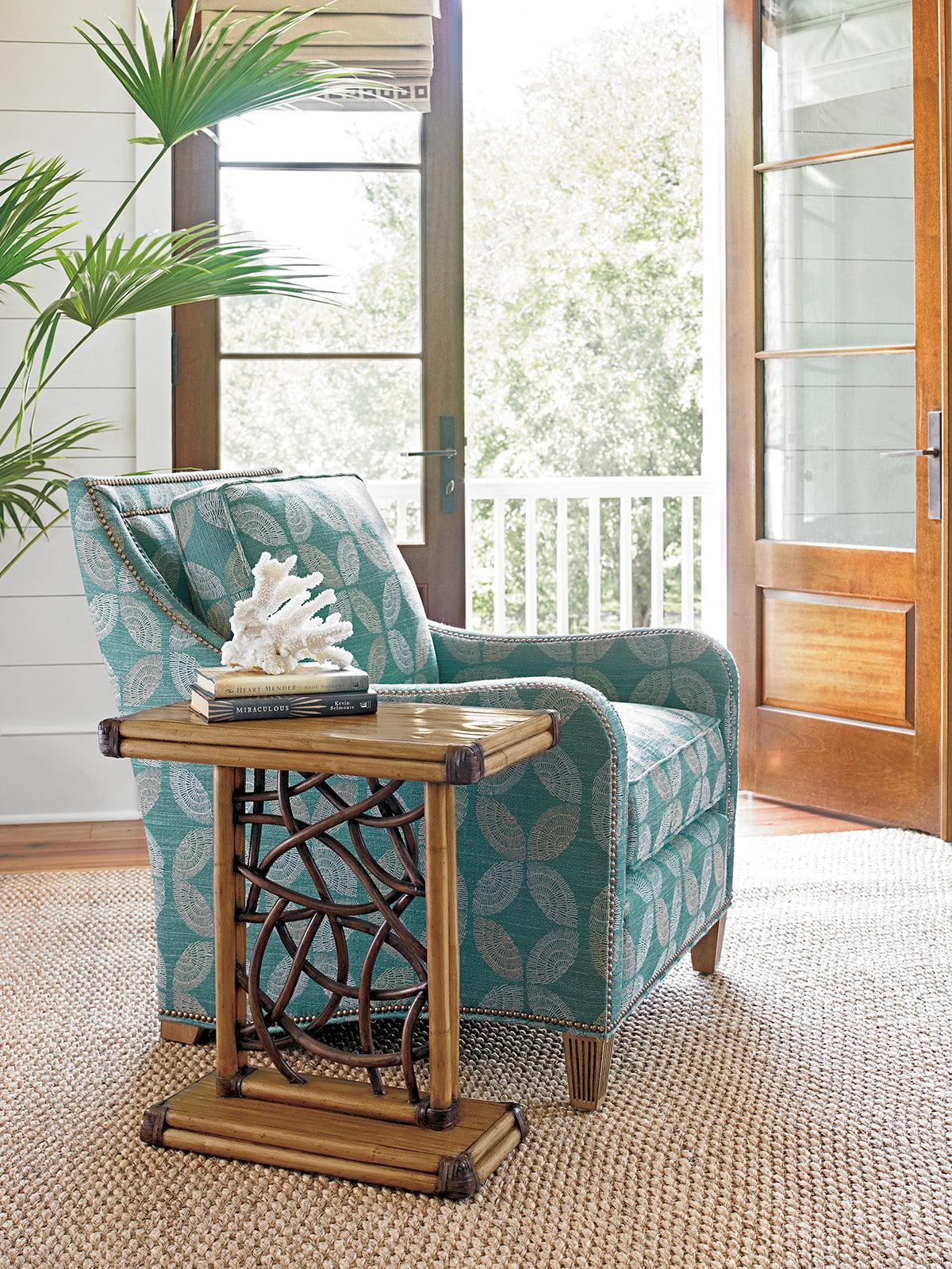 Twin Palms Angler Accent Table - Image 2