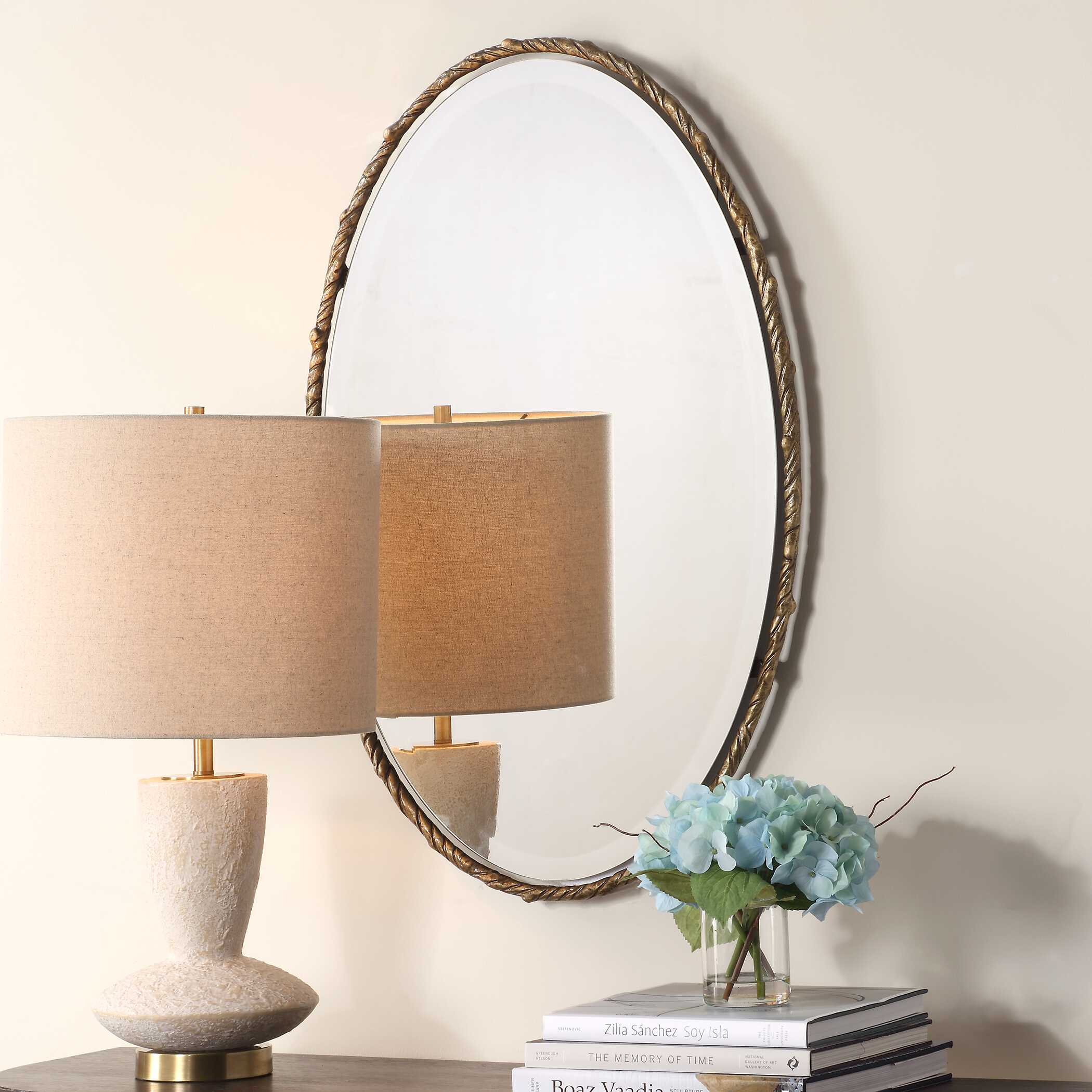 Twisted Branch Oval Mirror - Image 3