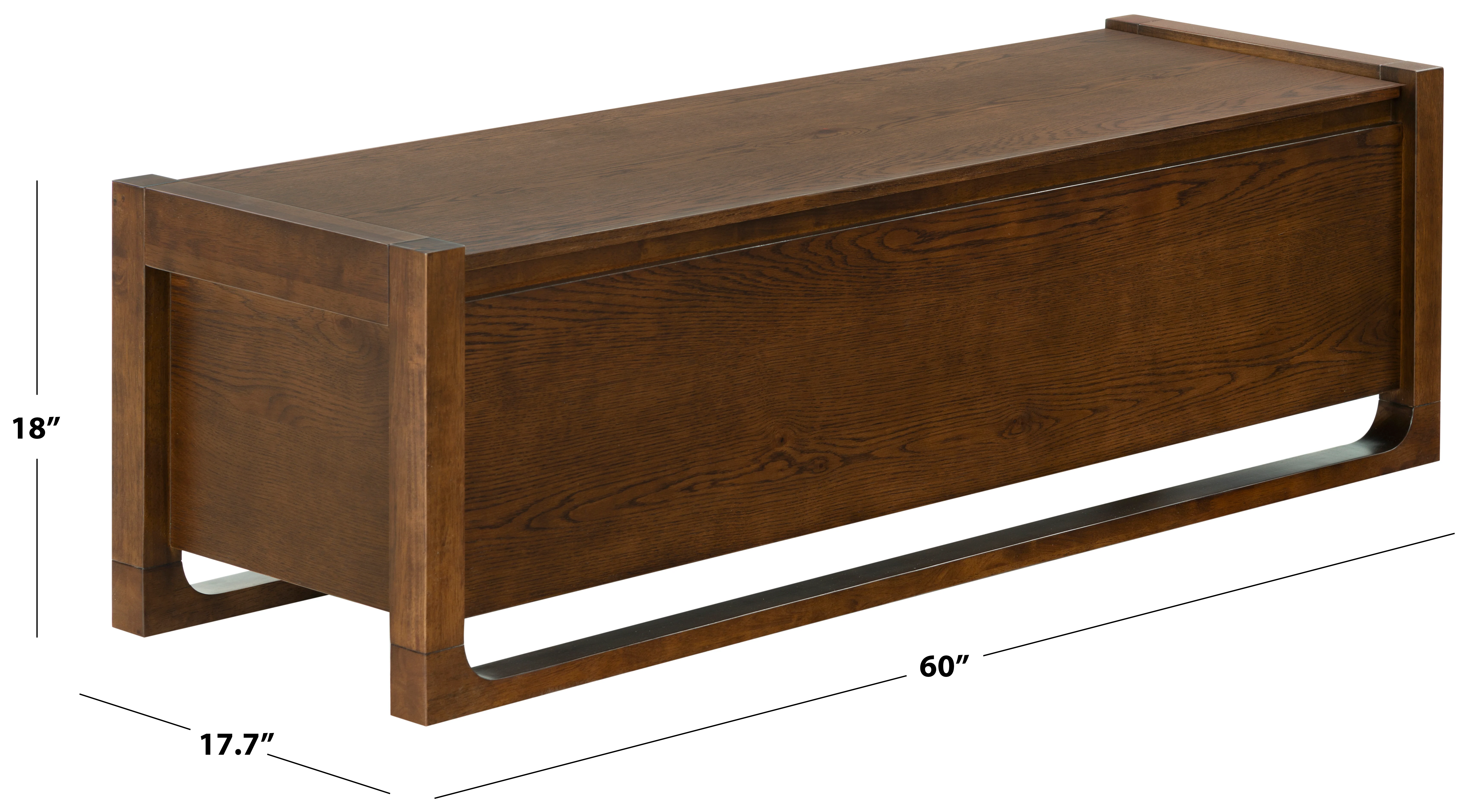 Tyrell Wood Storage Bench - Image 20