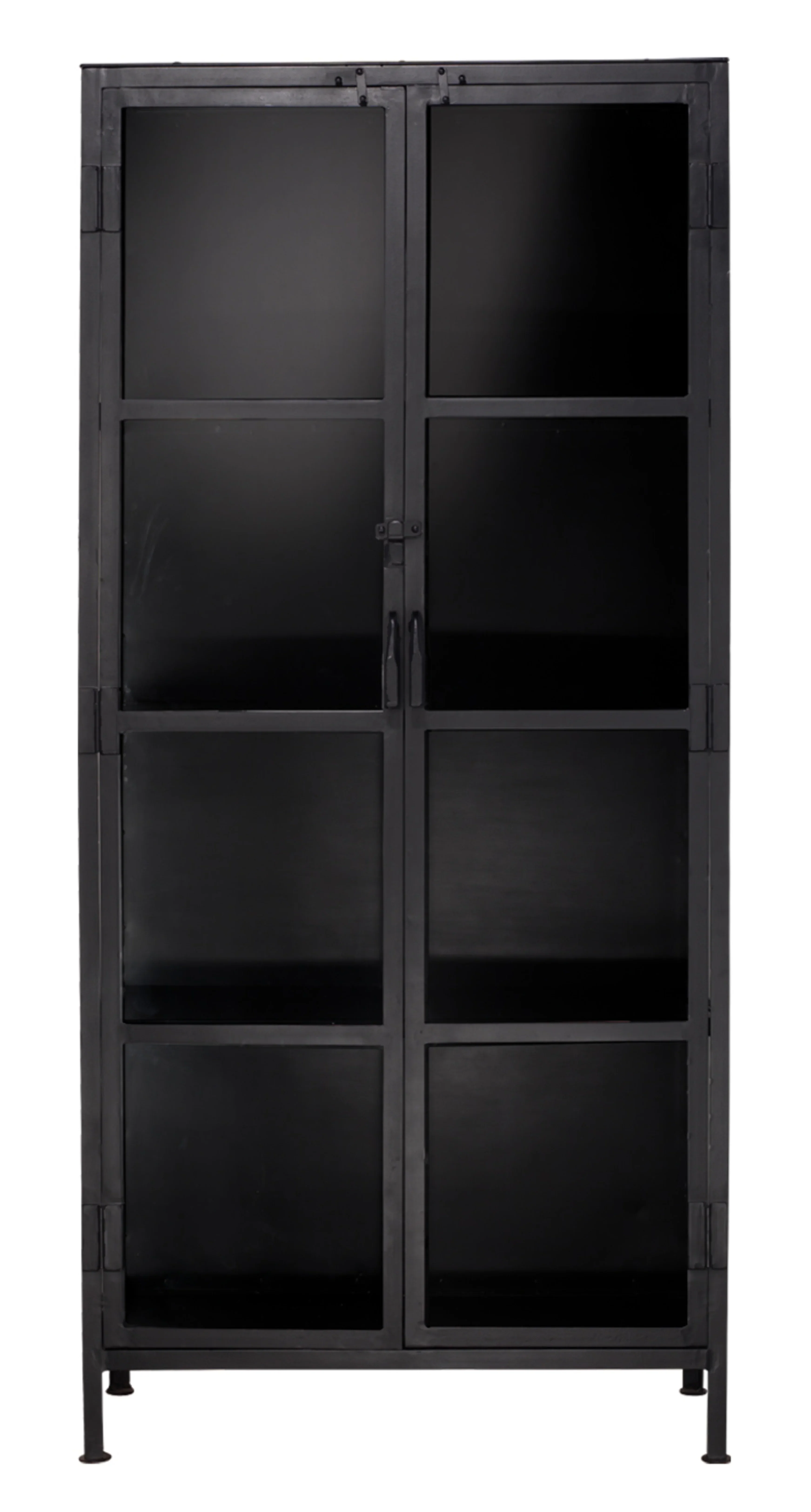 Union Tall Curio Iron Cabinet