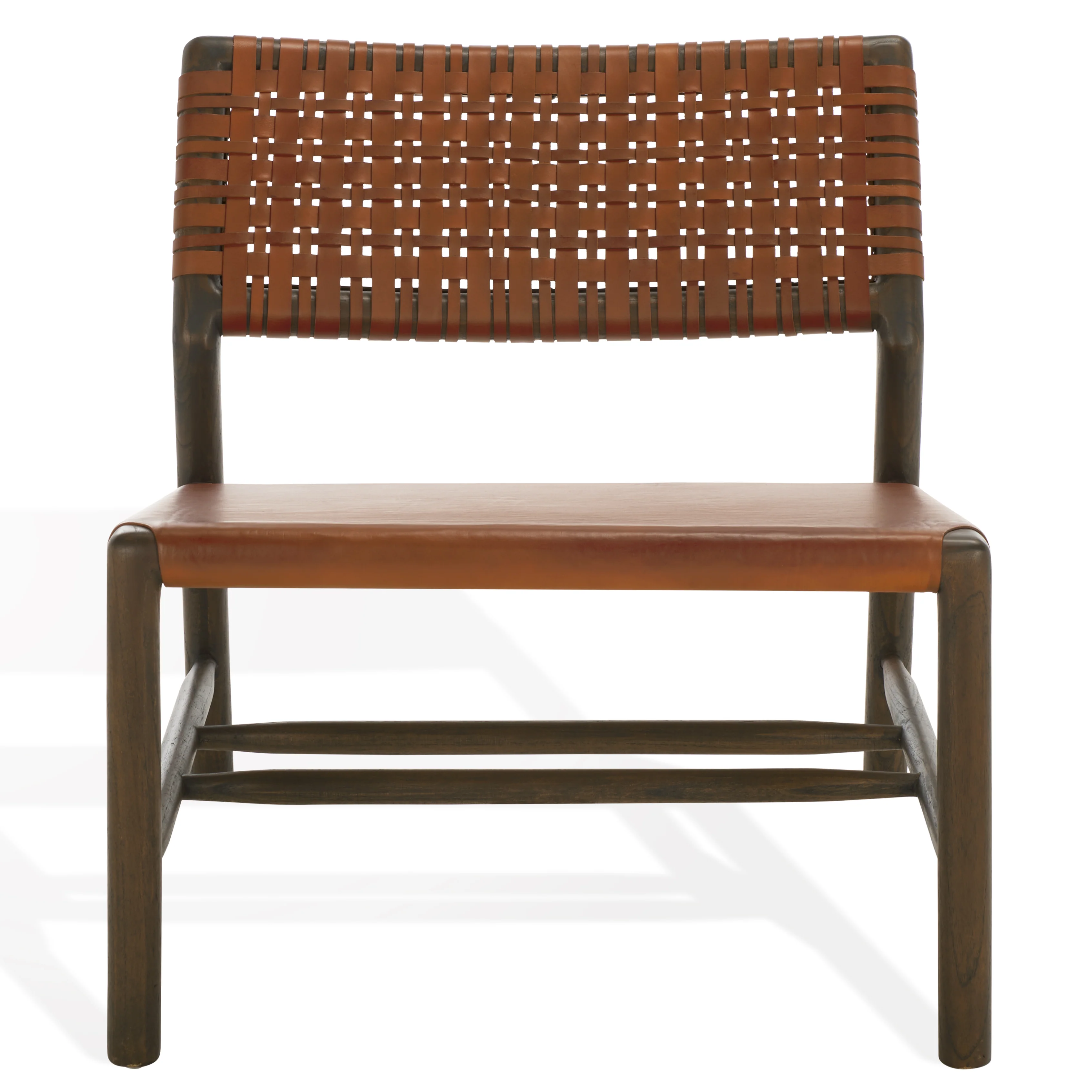 Valdina Woven Leather Acccent Chair - Image 14