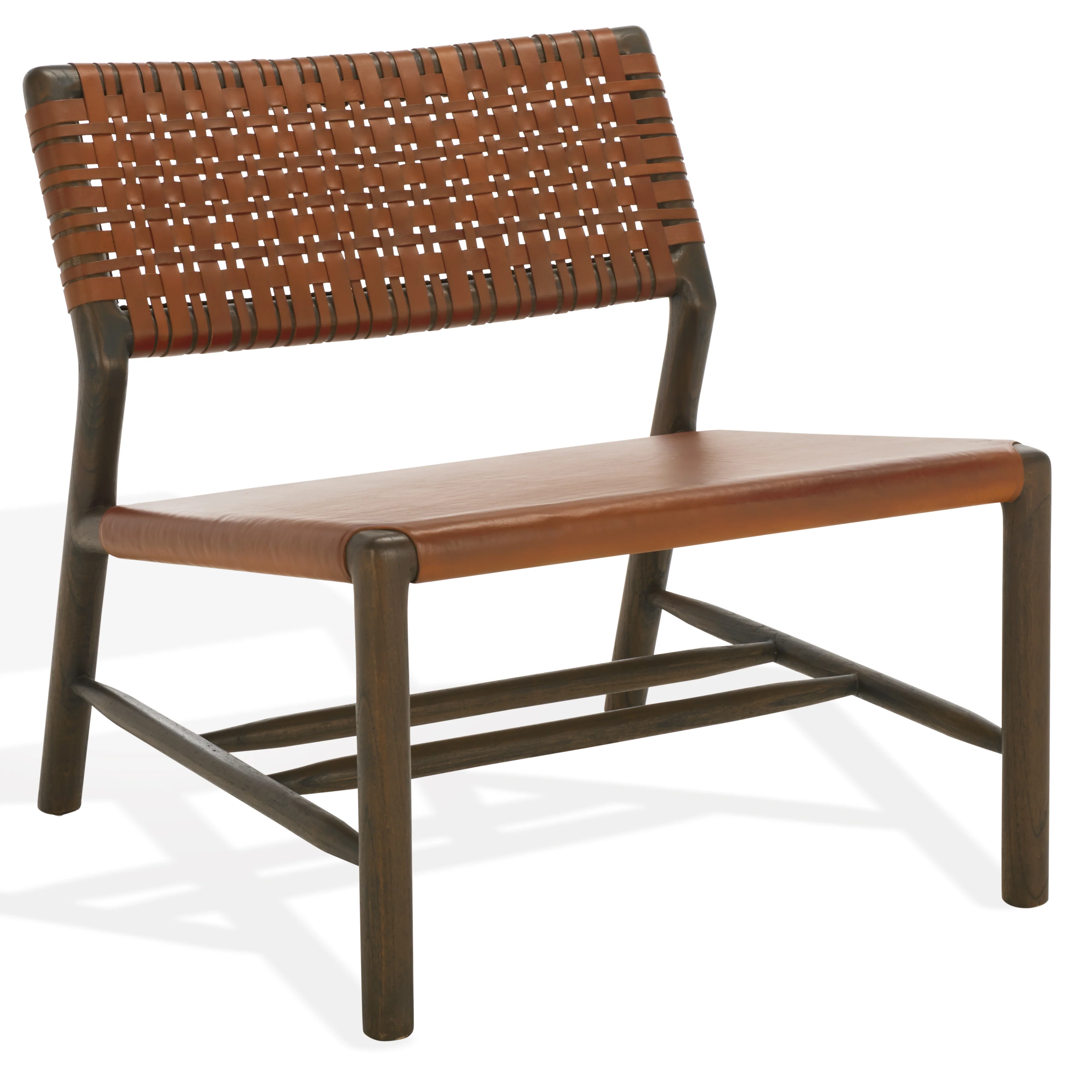Valdina Woven Leather Acccent Chair - Image 16