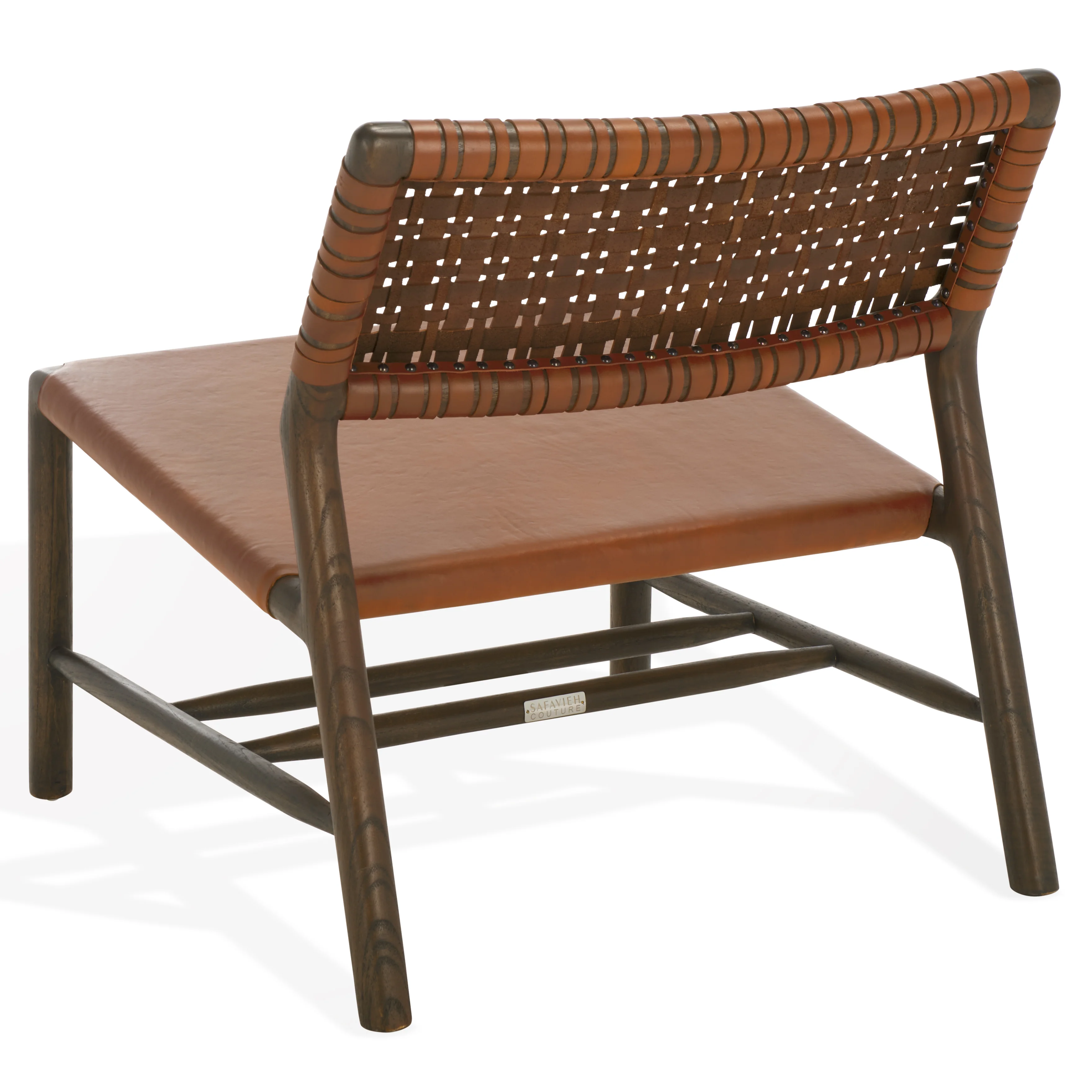 Valdina Woven Leather Acccent Chair - Image 19