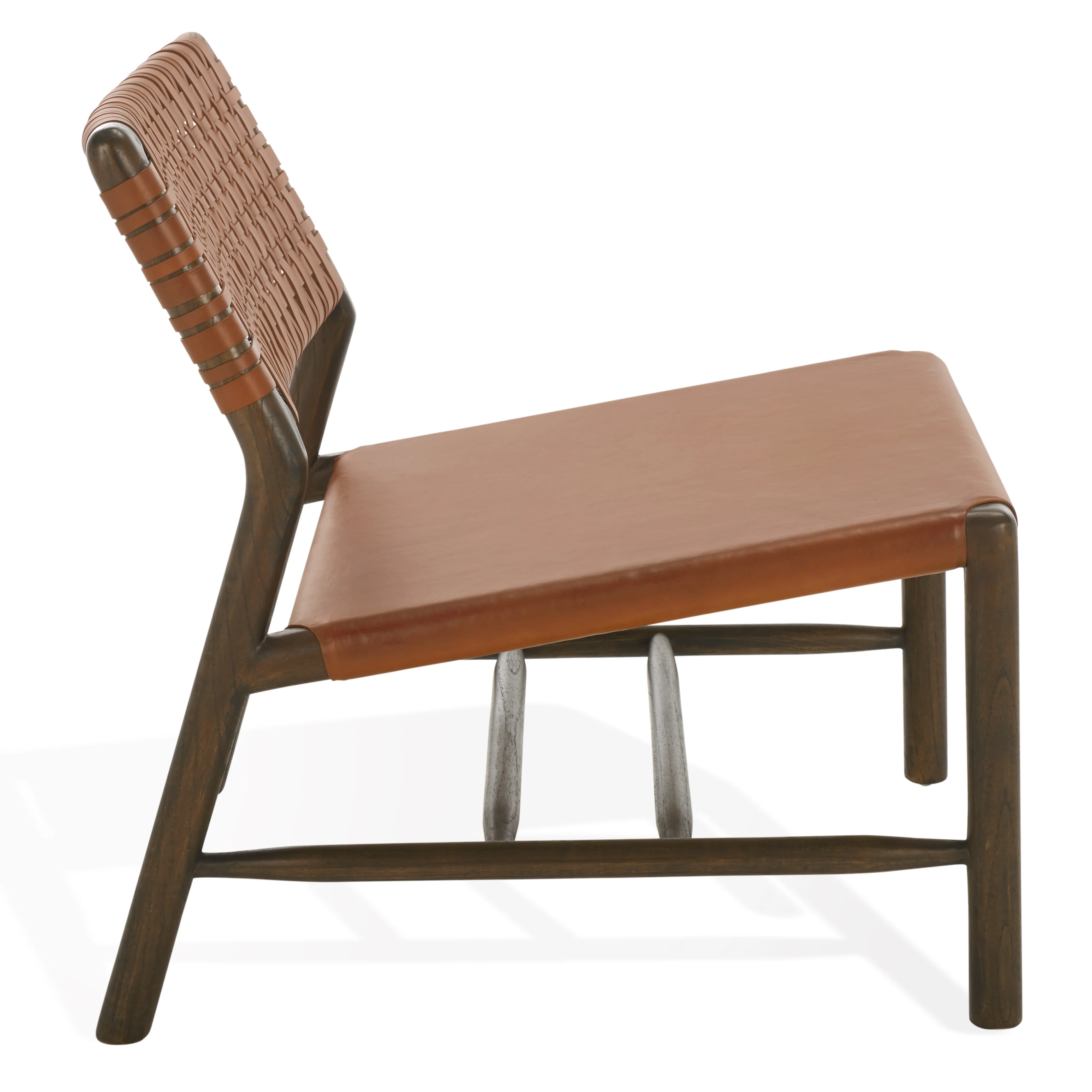 Valdina Woven Leather Acccent Chair - Image 21