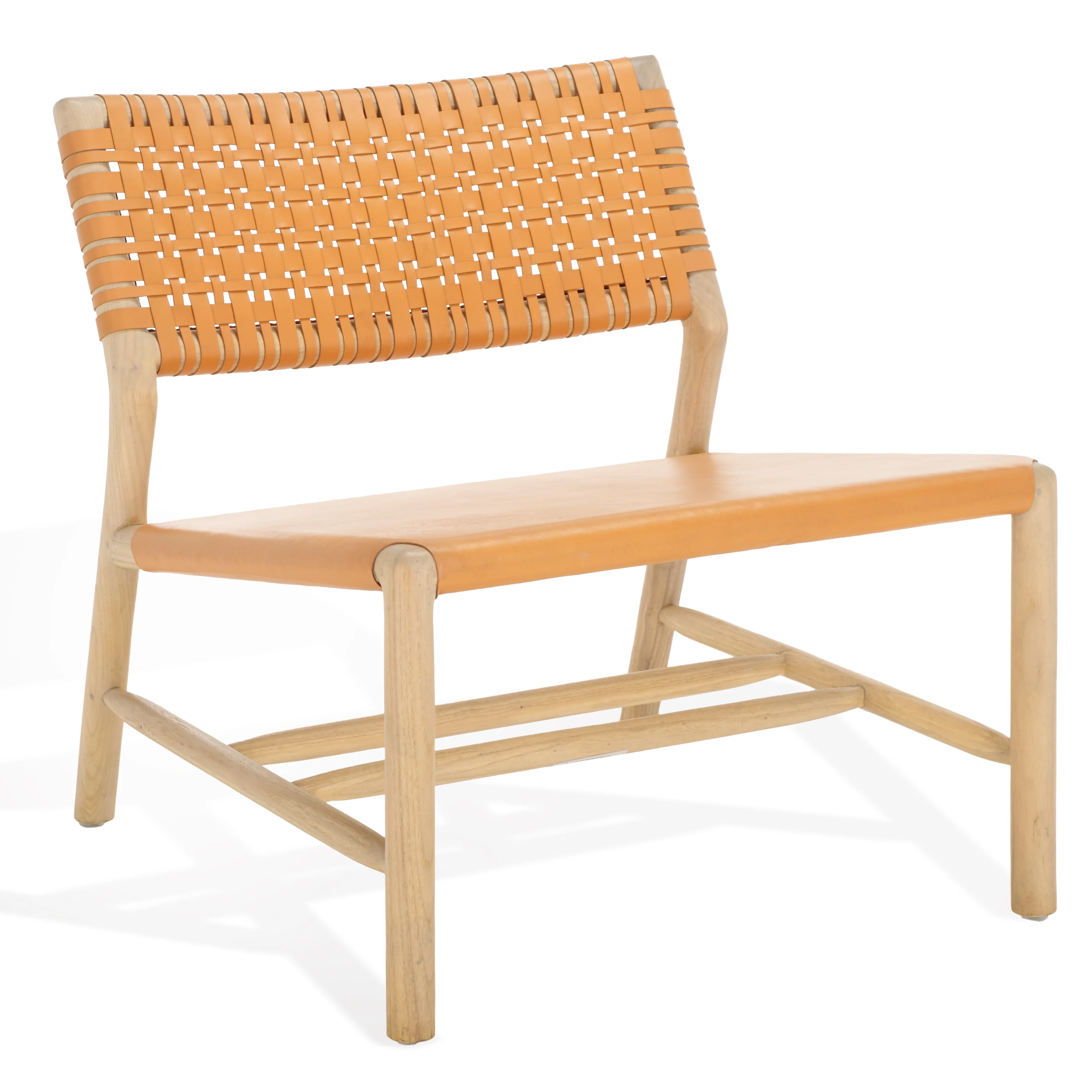 Valdina Woven Leather Acccent Chair - Image 24