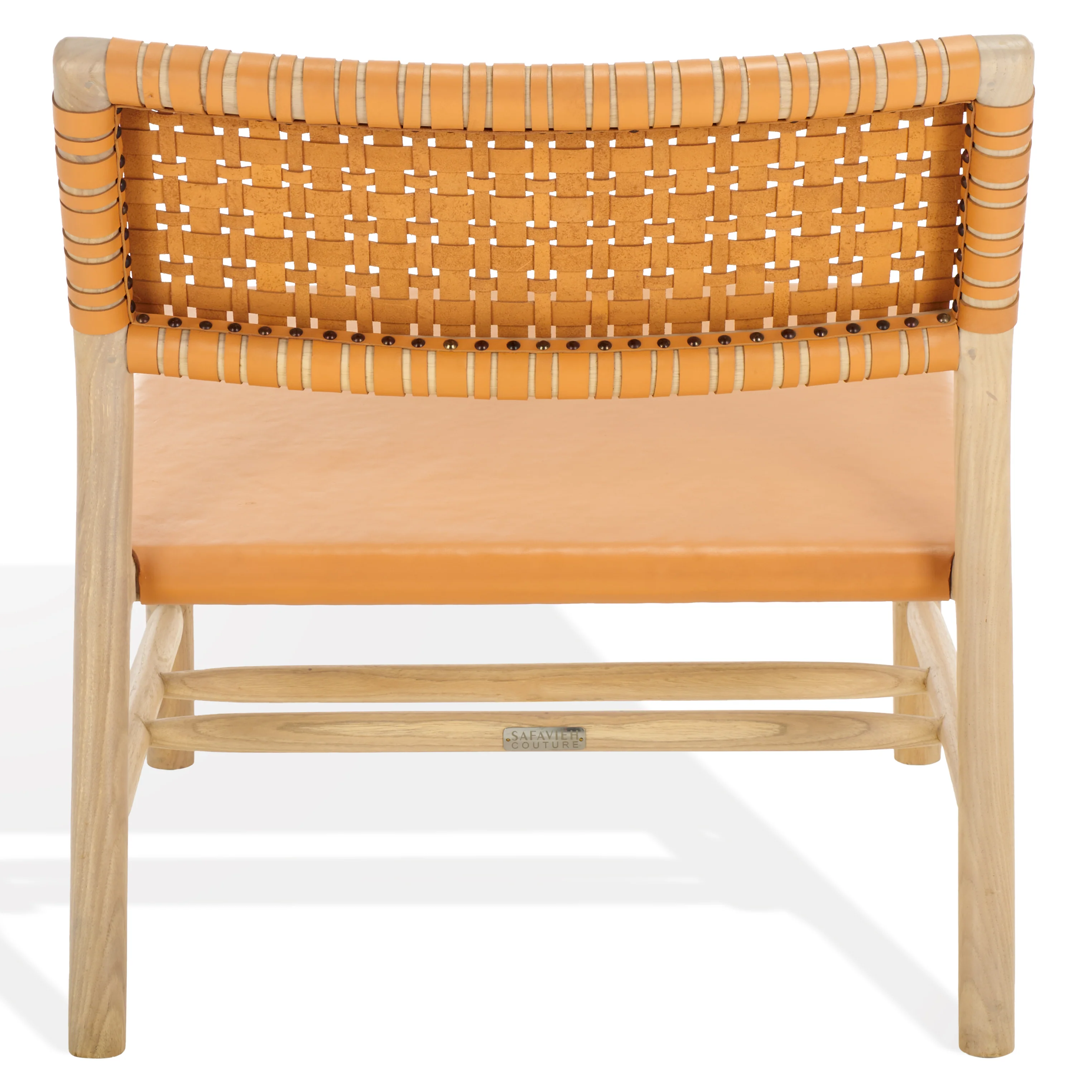 Valdina Woven Leather Acccent Chair - Image 25