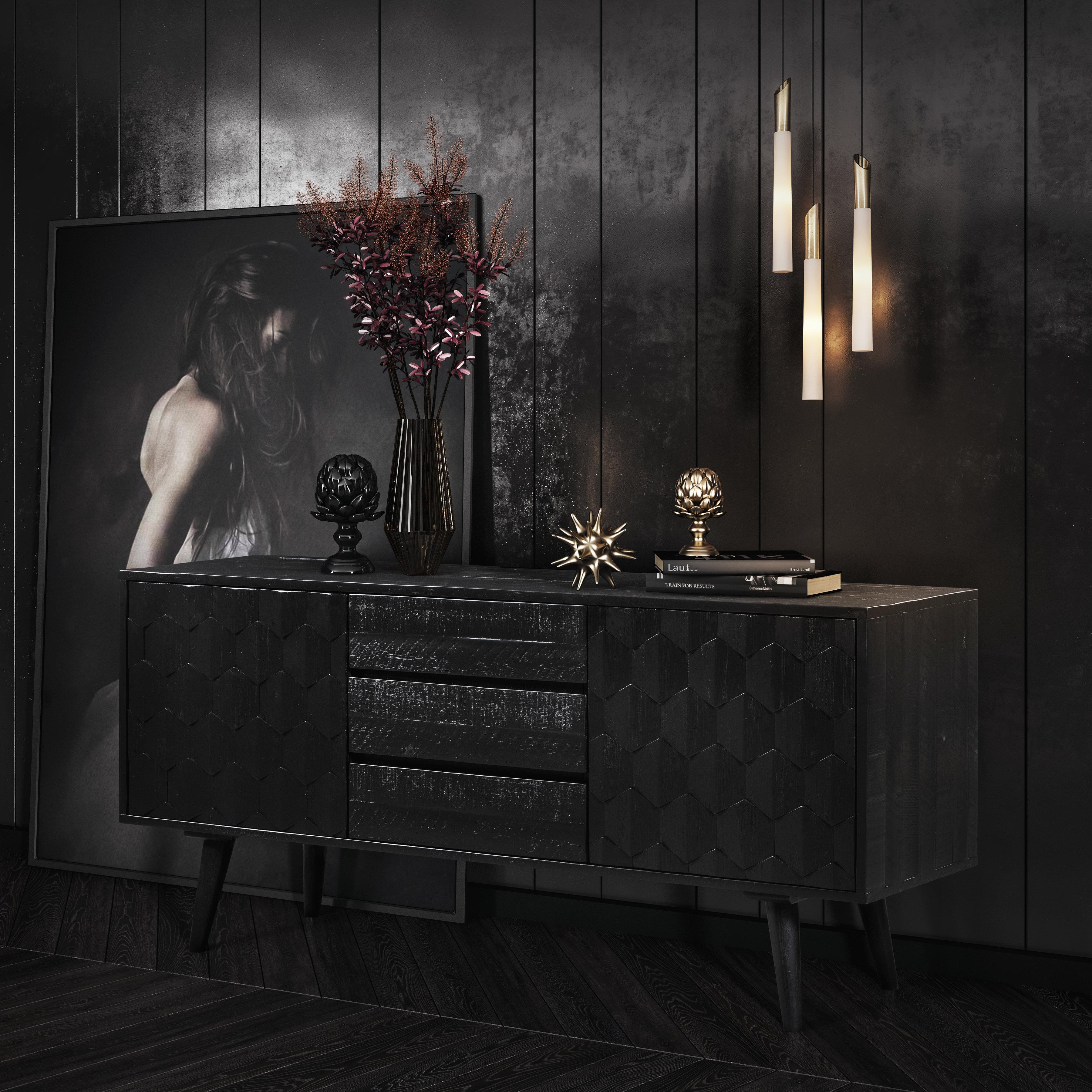 Valentina Black Buffet - Image 2