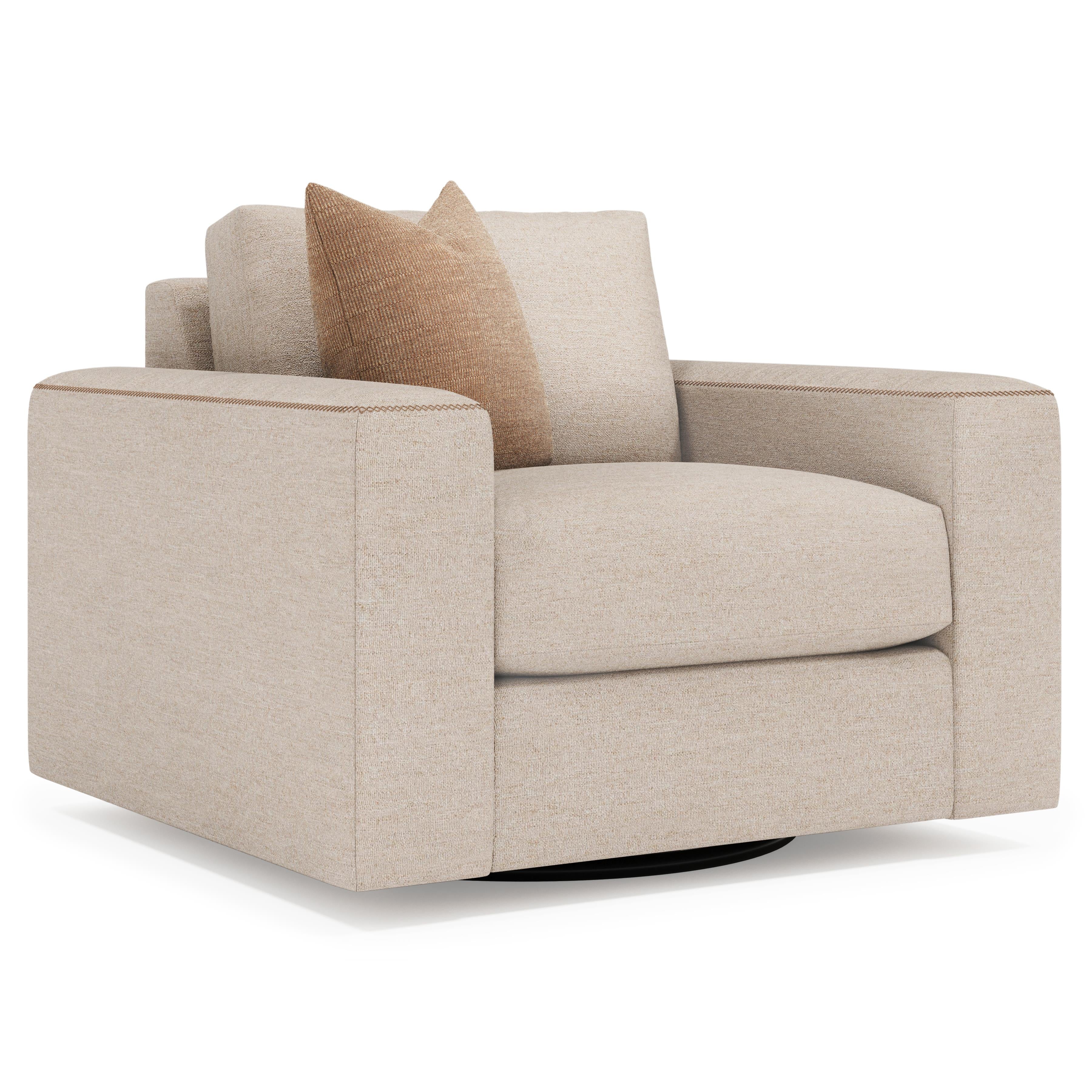 Vaughn Fabric Swivel Chair