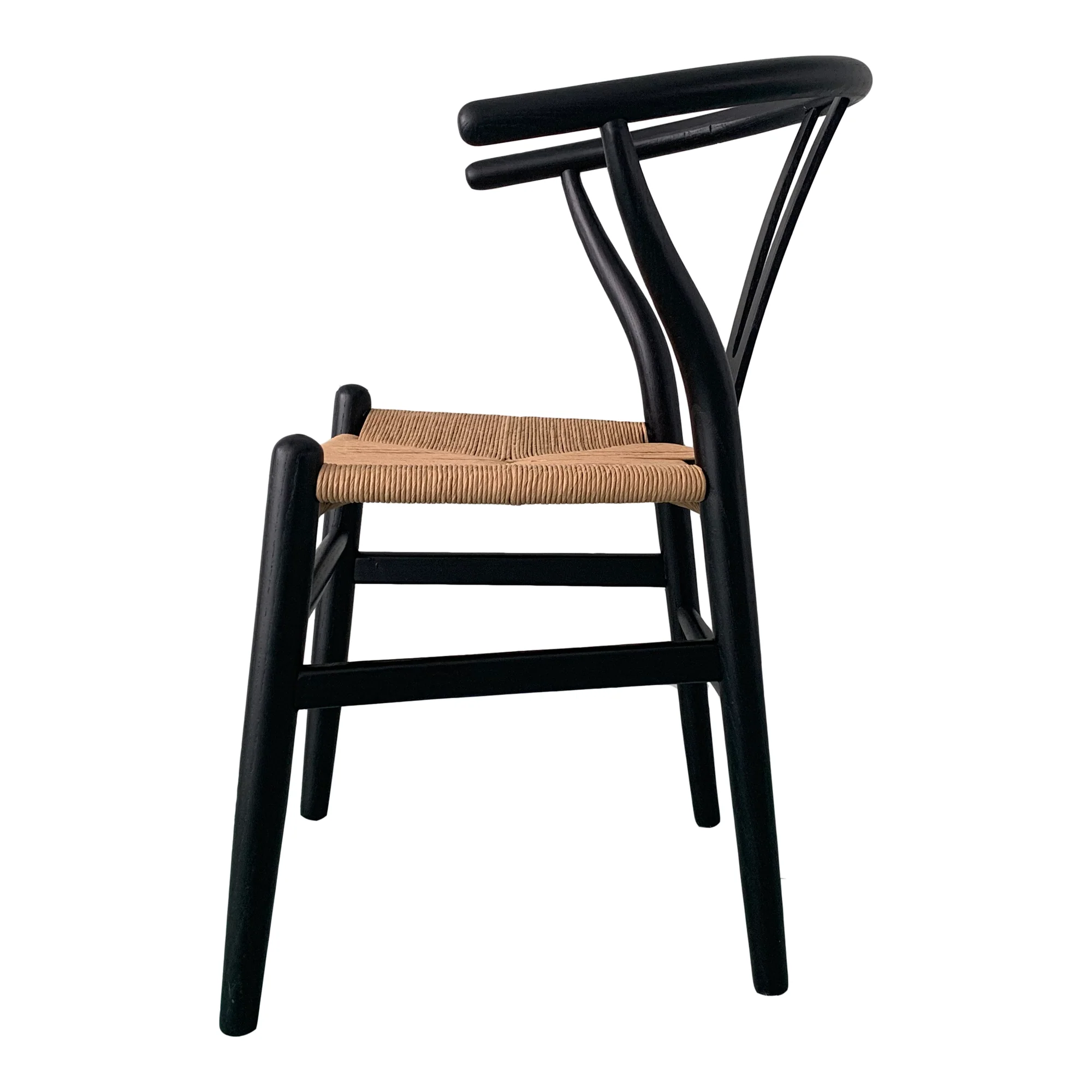 Ventana Dining Chair Black And Natural - Set of 2 - Image 6