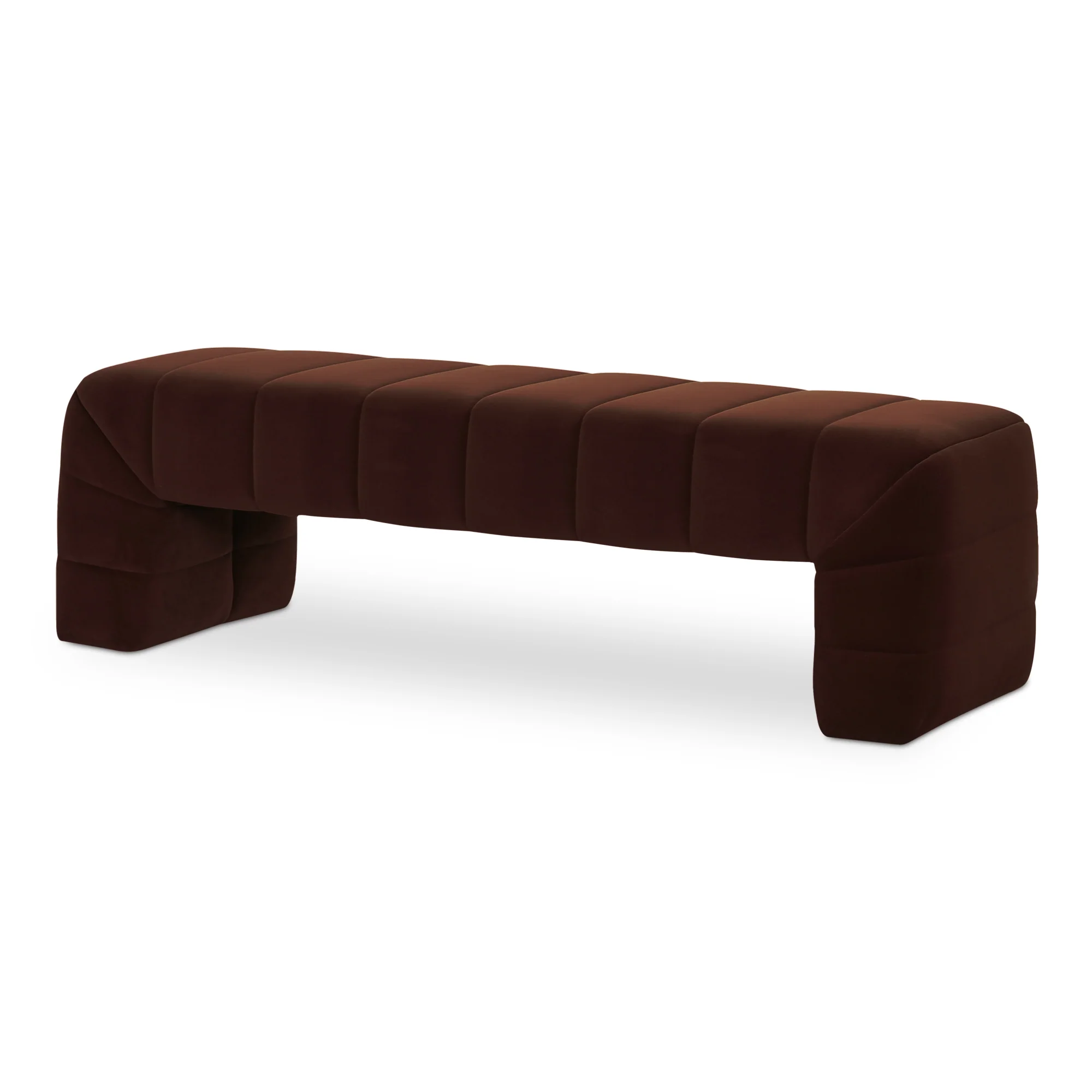 Verity Bench Warm Brown - Image 3