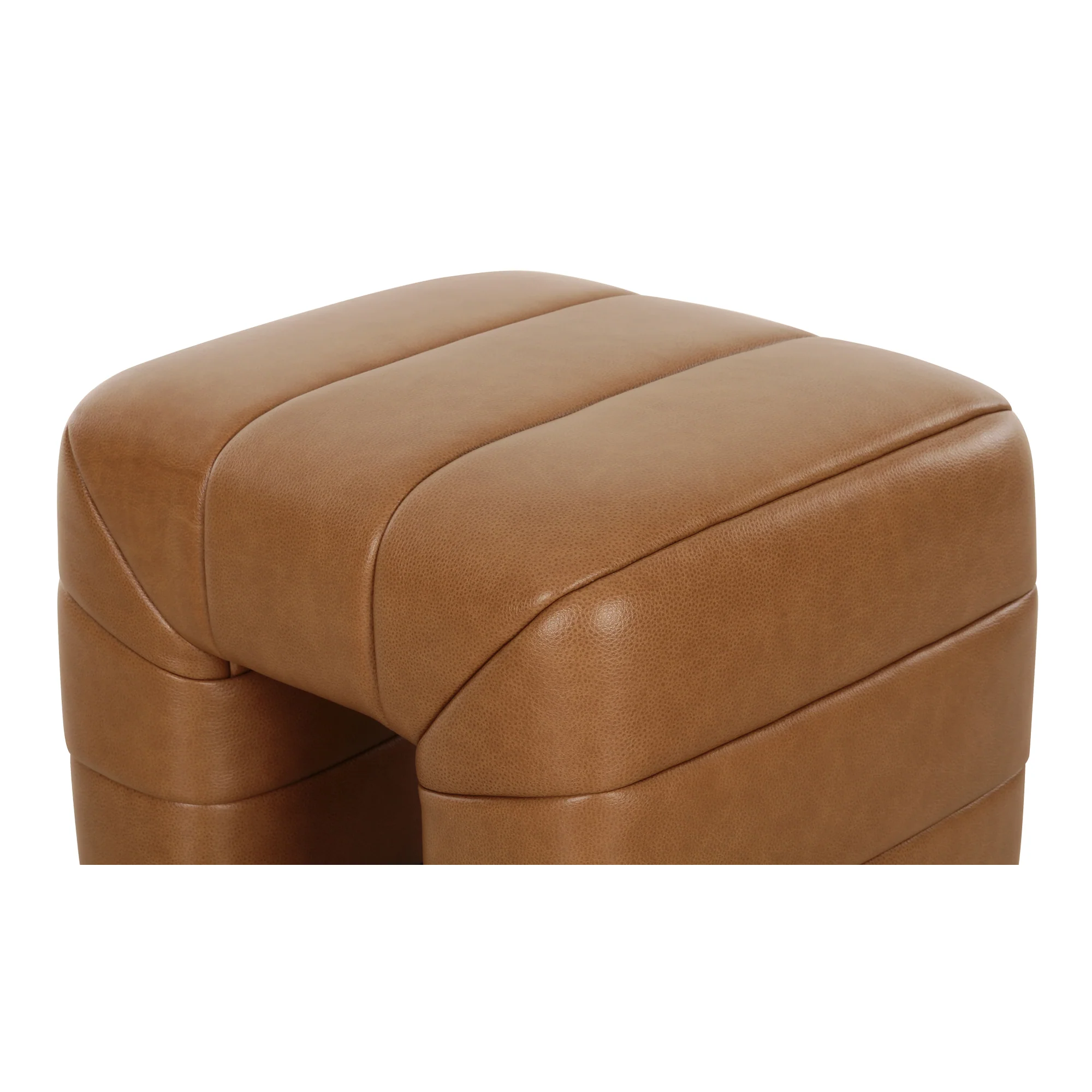 Verity Stool Tan Leather - Image 4