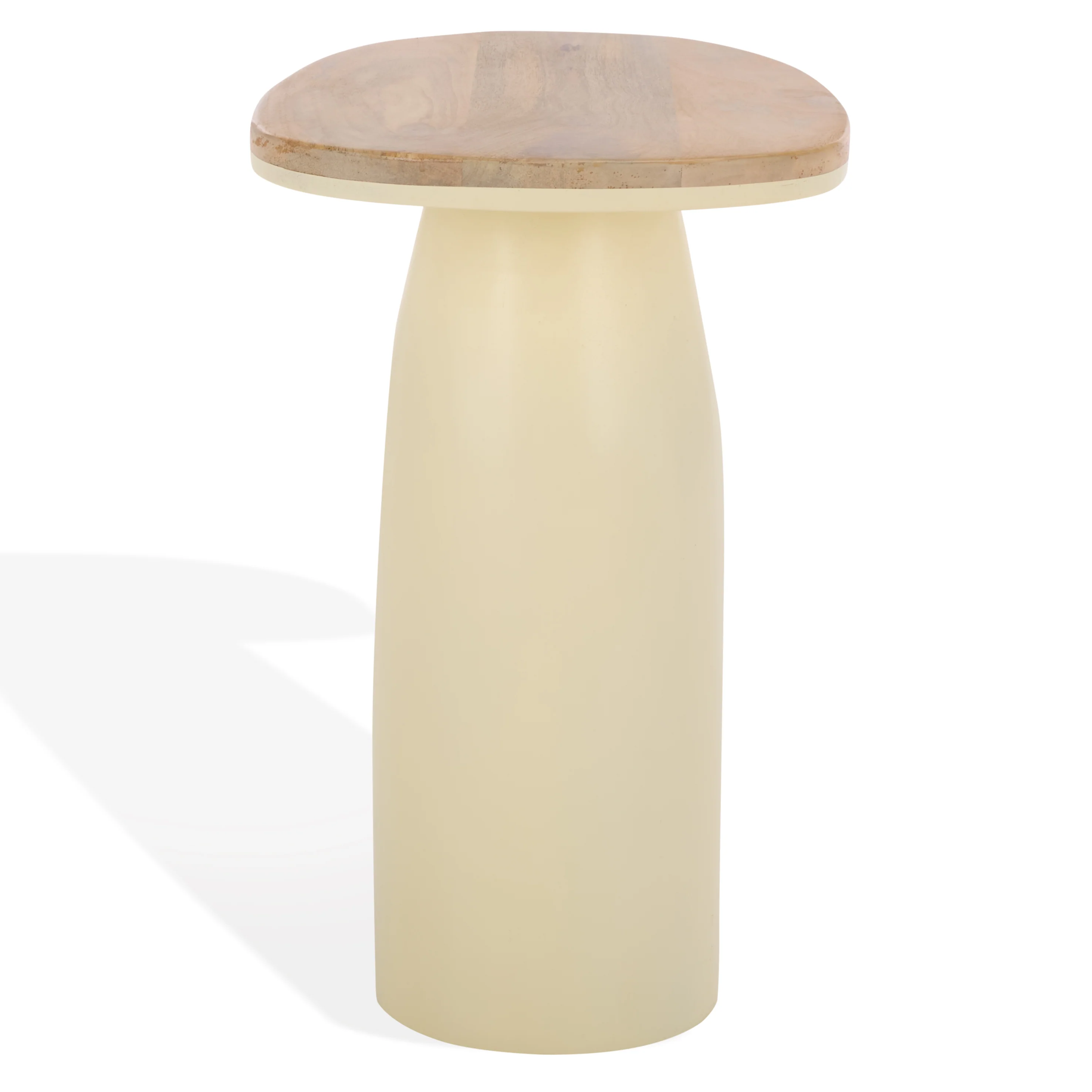 Veronica Wood And Lacquer Accent Table - Image 2