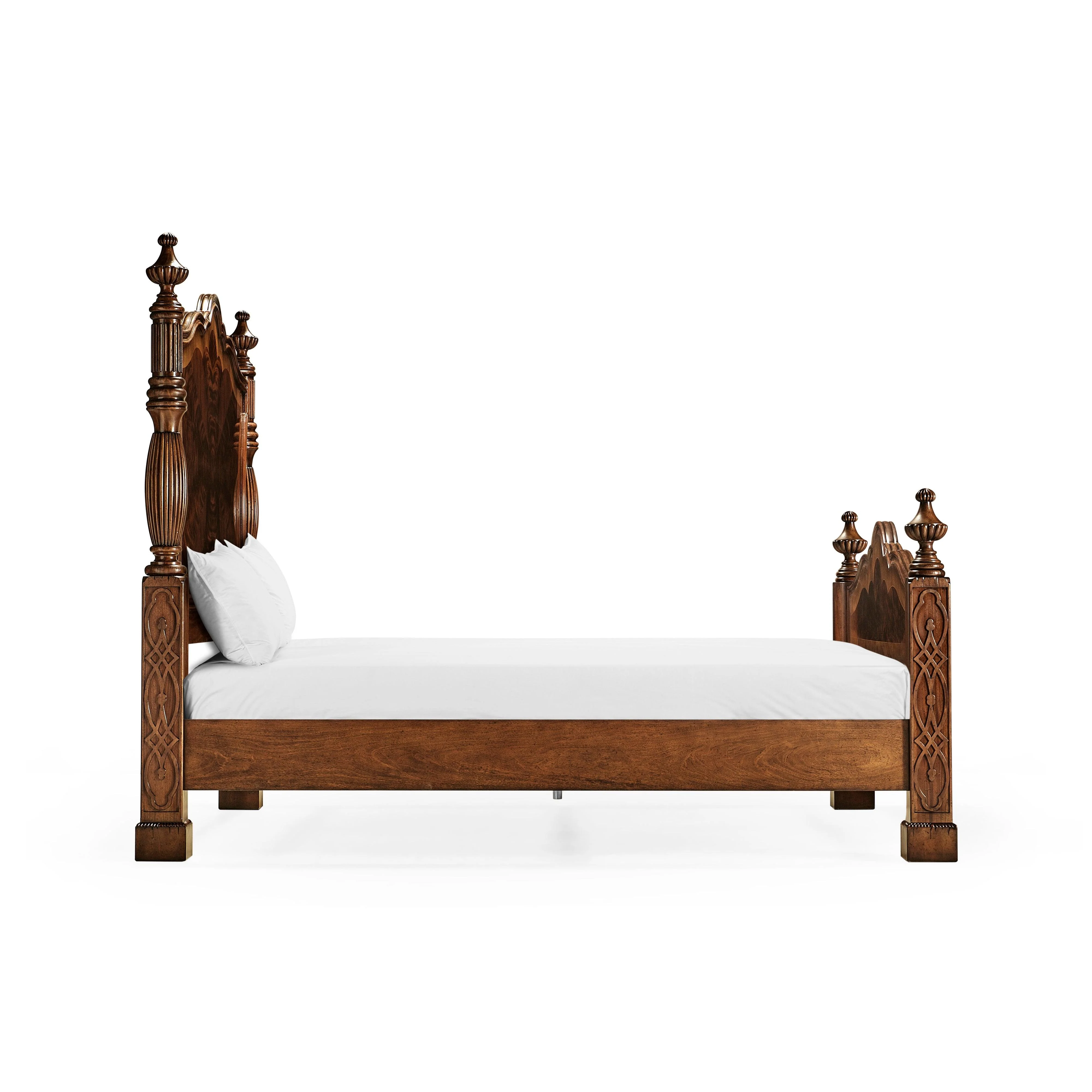 Versailles Mahogany King Poster Bed - Image 6