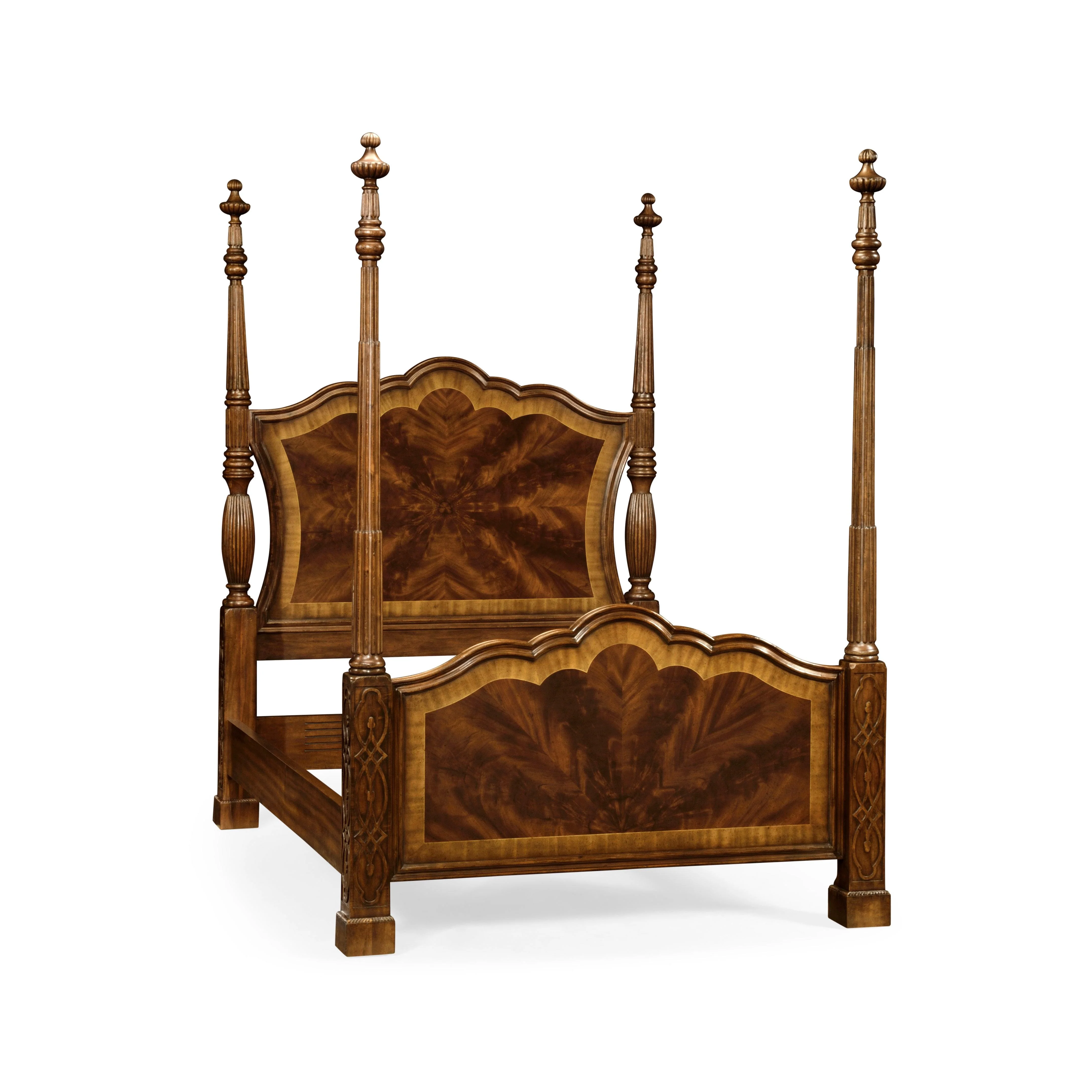 Versailles Mahogany King Poster Bed - Image 7