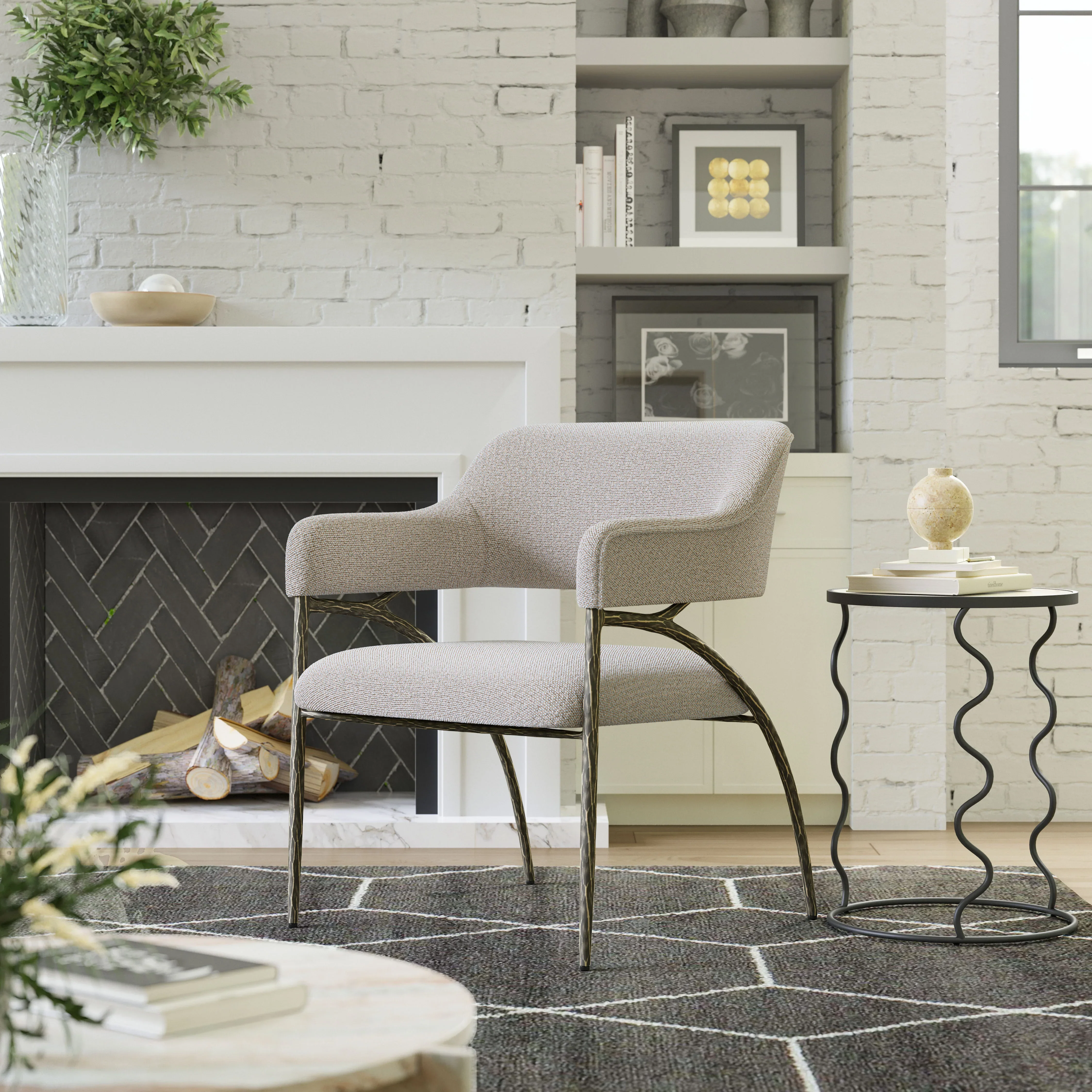 Vesterboro Accent Chair Gray - Image 2