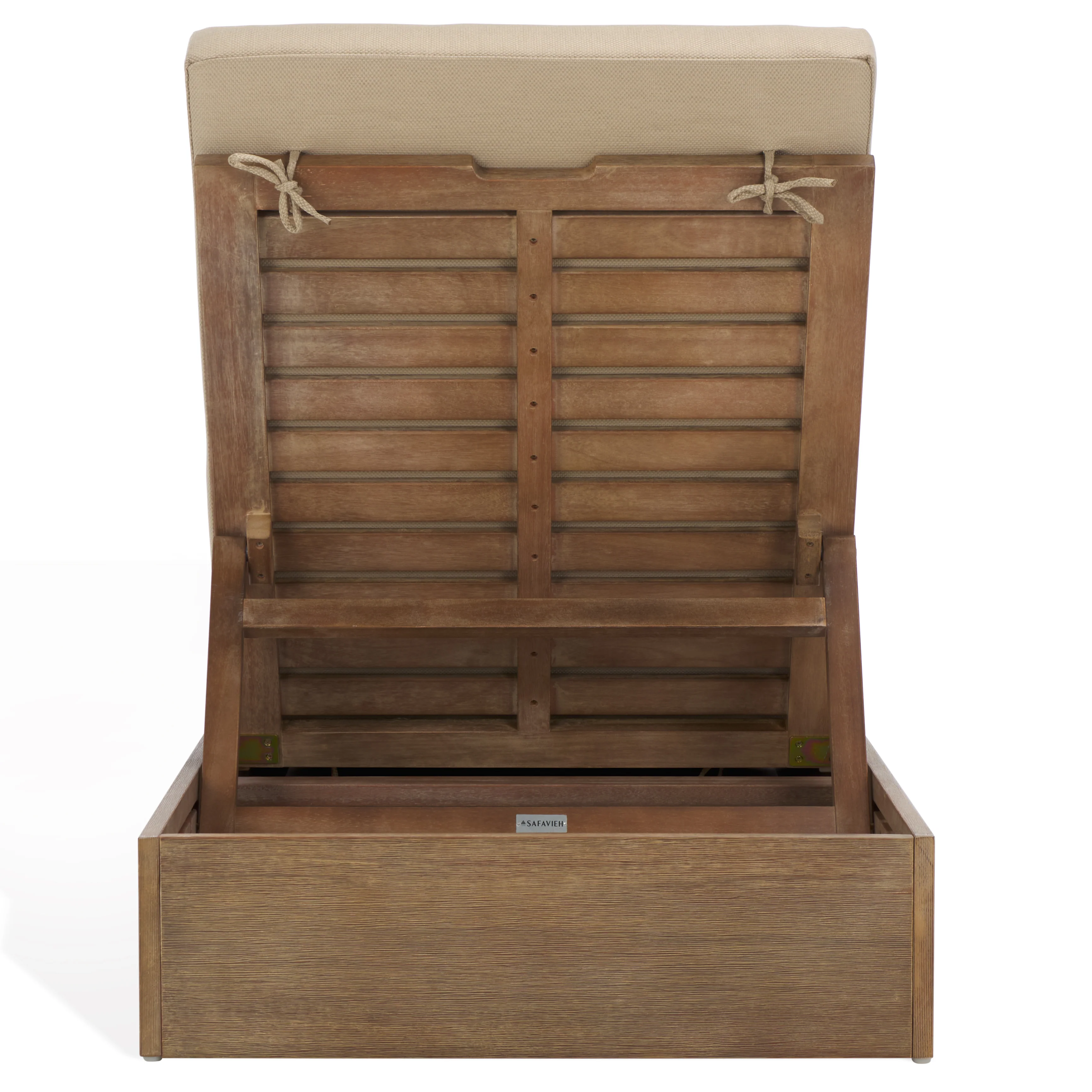 Vincent Wood Chaise Lounge Chair - Image 31