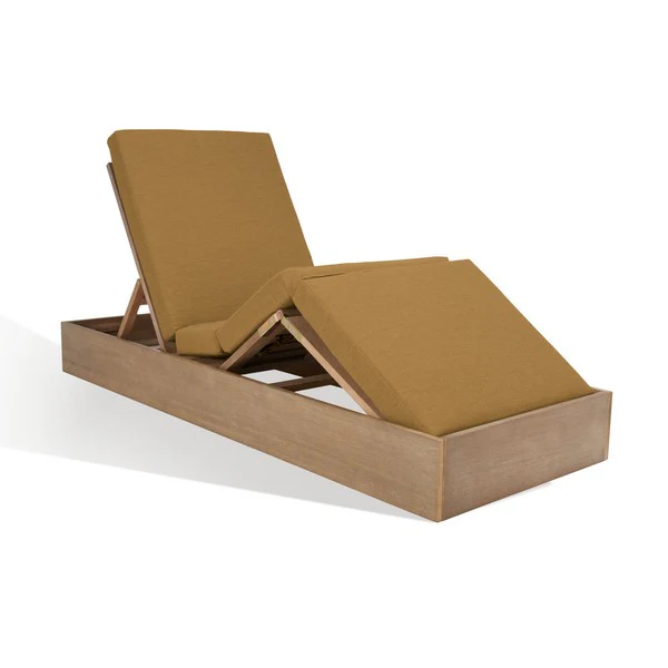 Vincent Wood Chaise Lounge Chair - Image 49