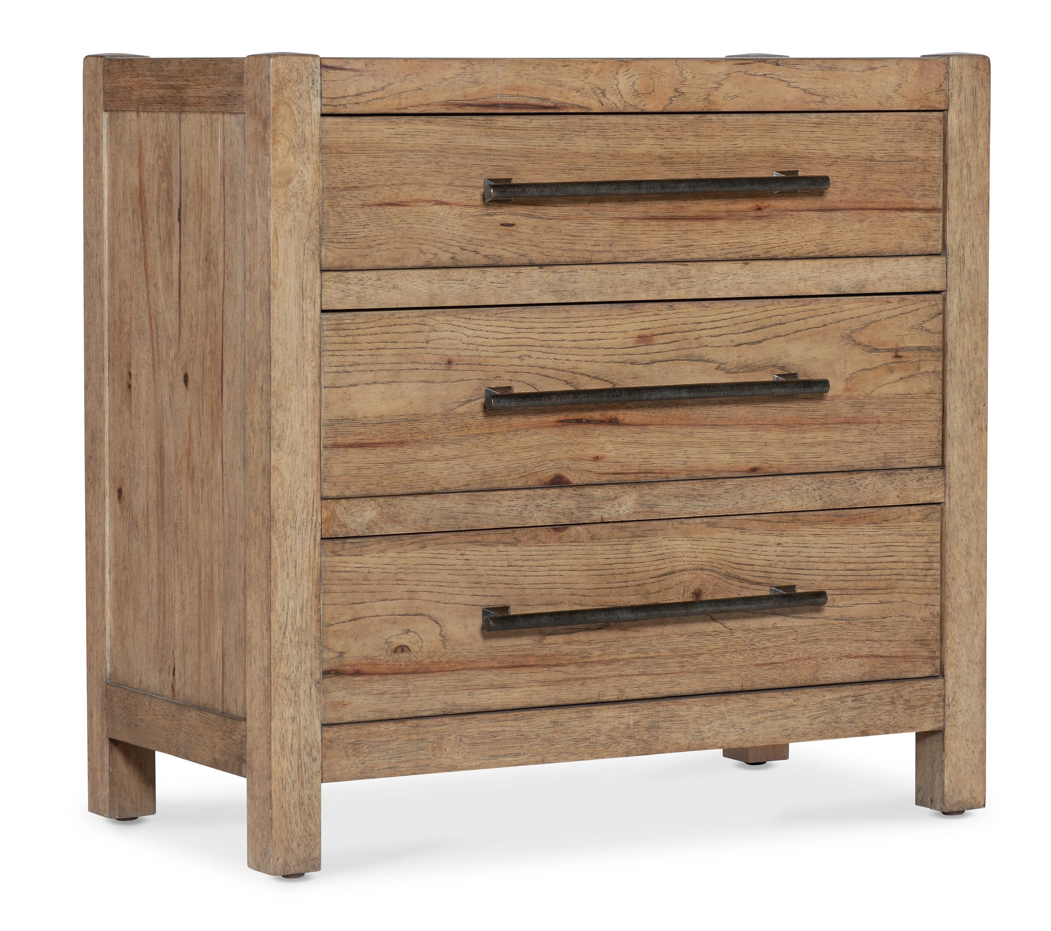 Vineyard Row Two Drawer Nightstand - Image 3