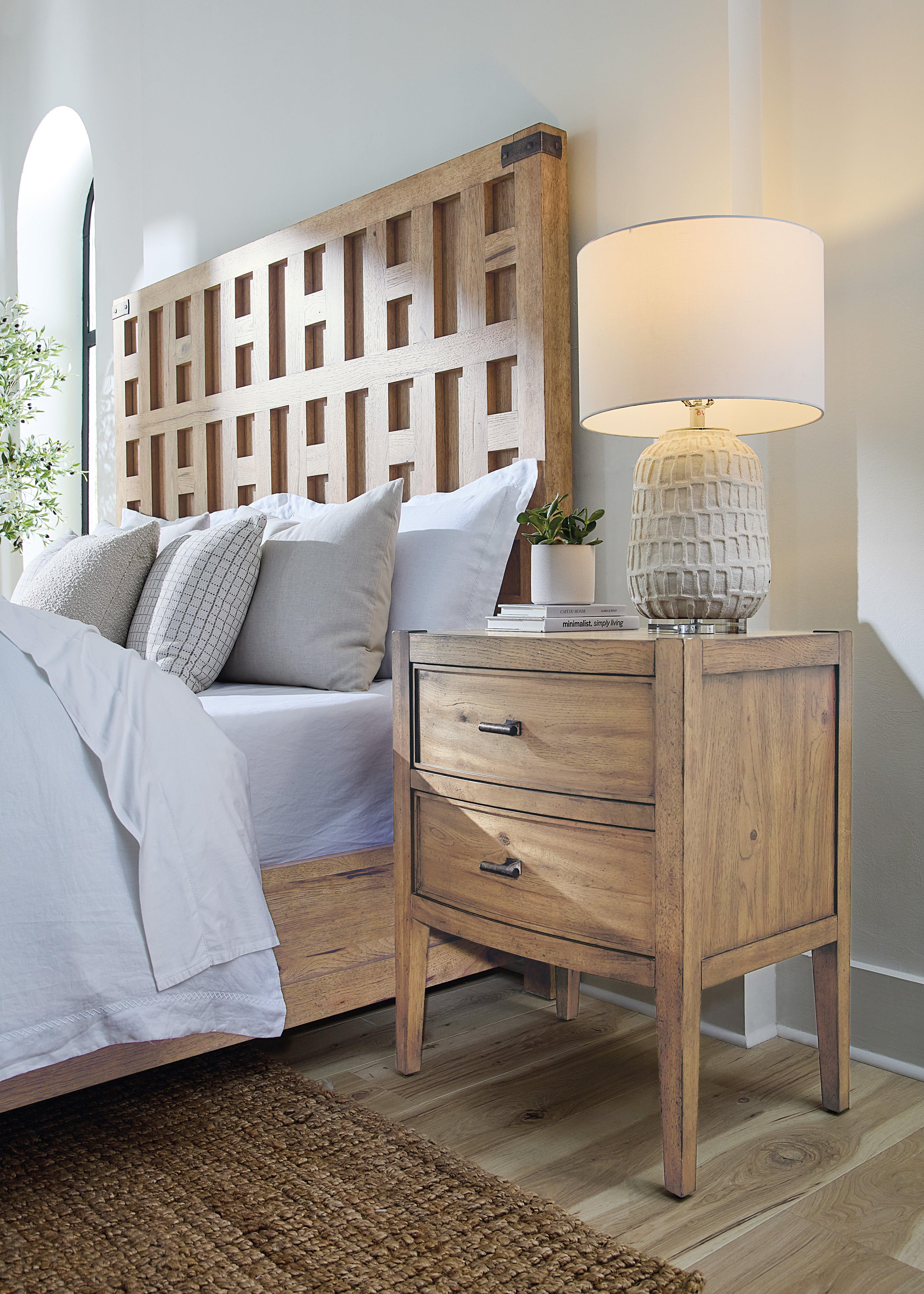 Vineyard Row Two Drawer Nightstand - Image 8