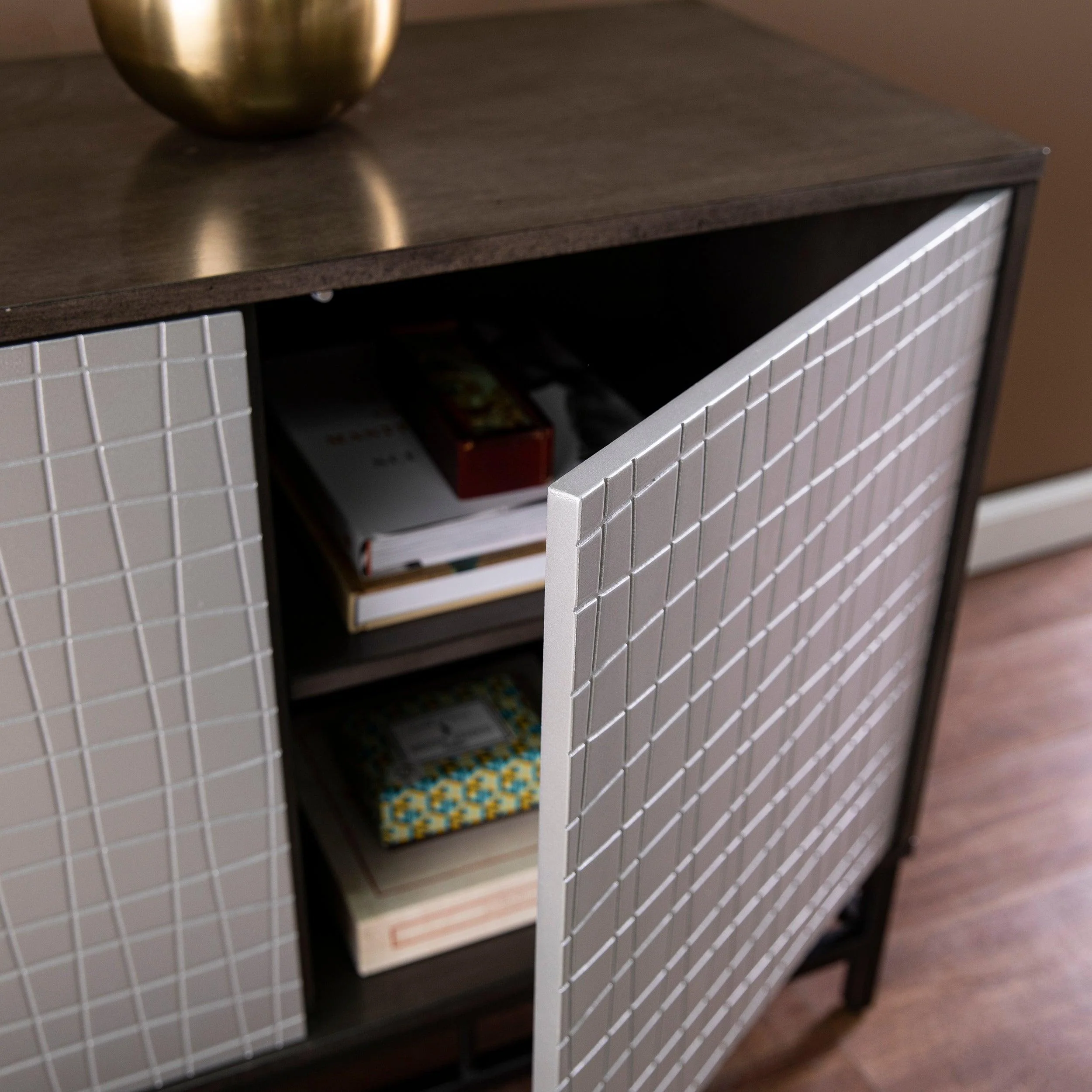 Virton Contemporary Storage Cabinet - Image 7