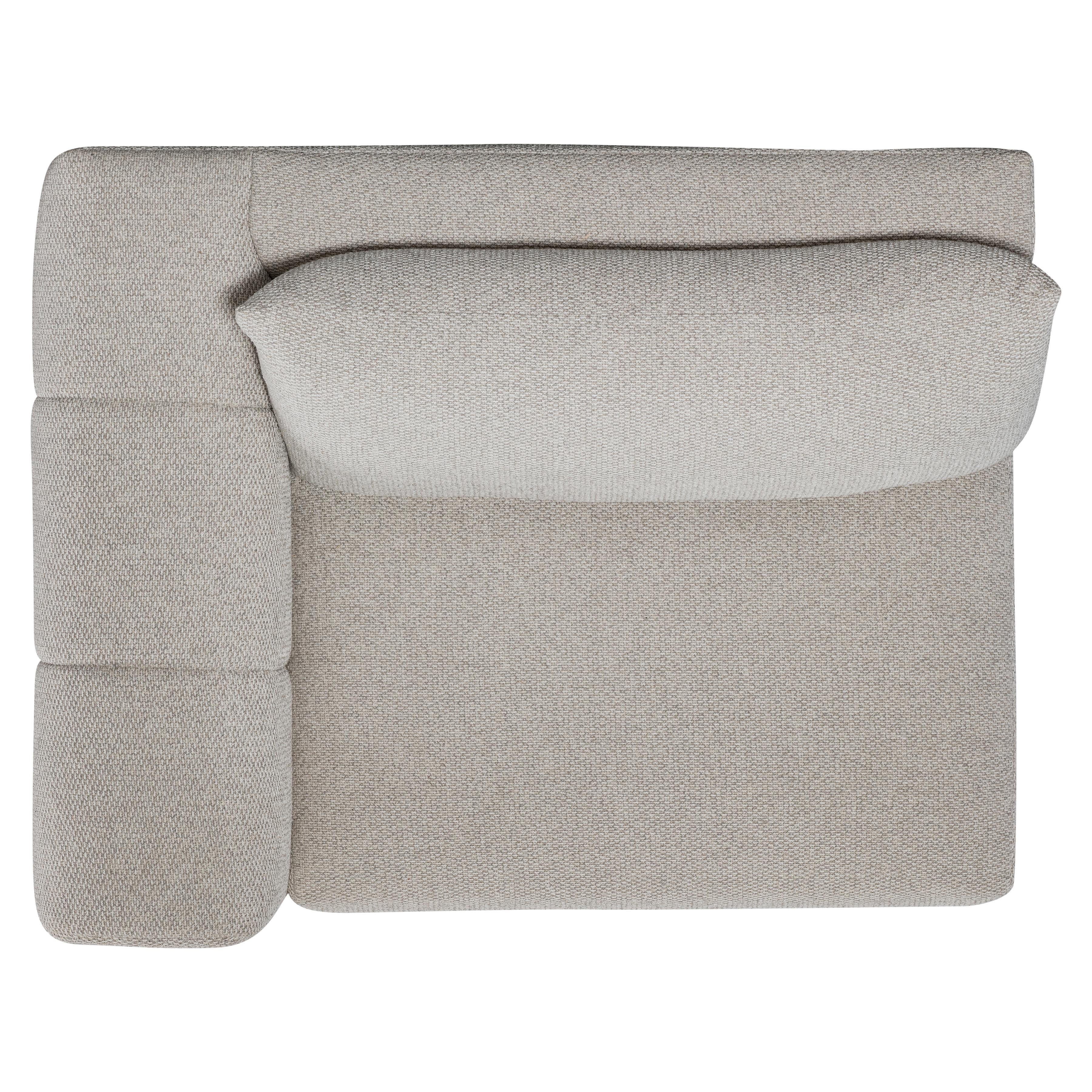 Vista Fabric Left Arm Chair - Set of 2 - Image 7