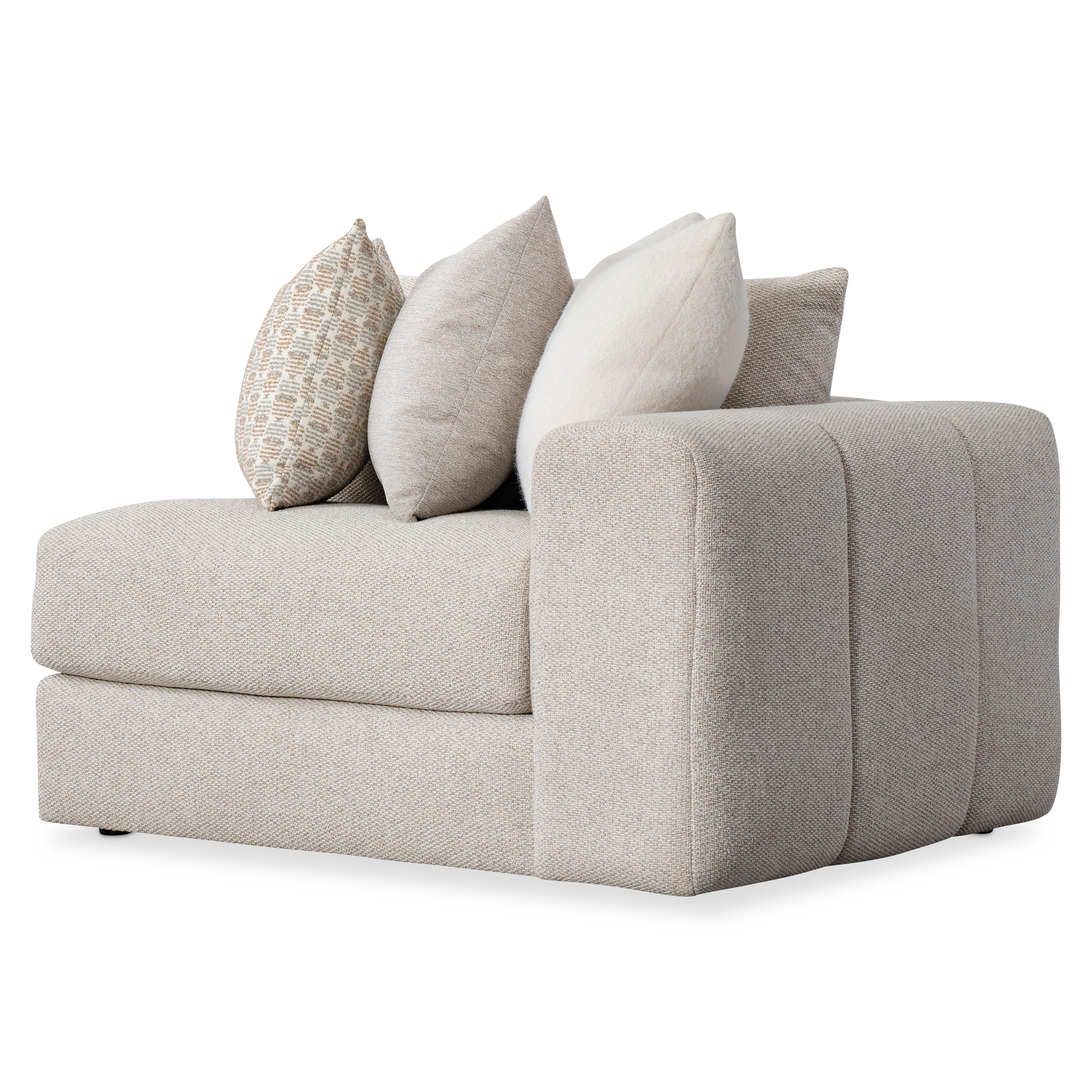 Vista Fabric Right Arm Chair - Set of 2