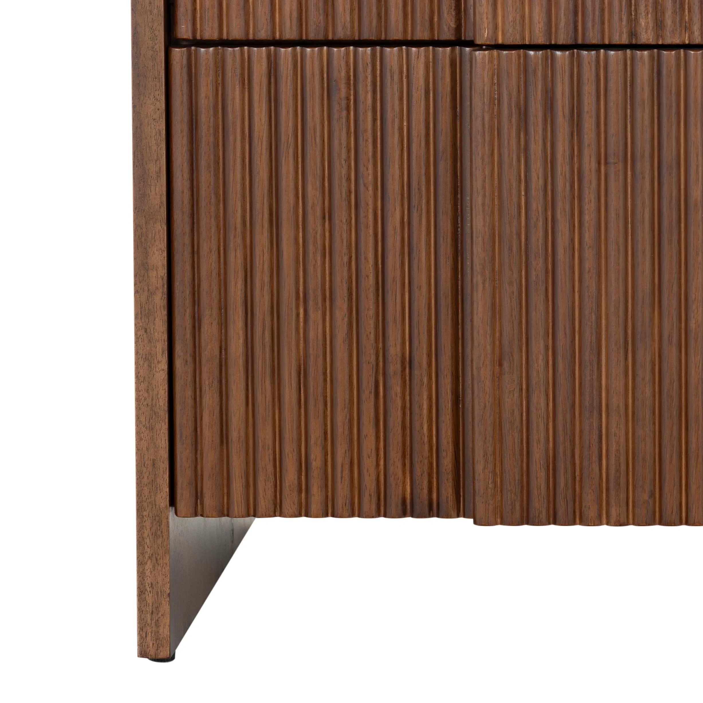 Vitale Reeded Wood Nightstand - Image 22