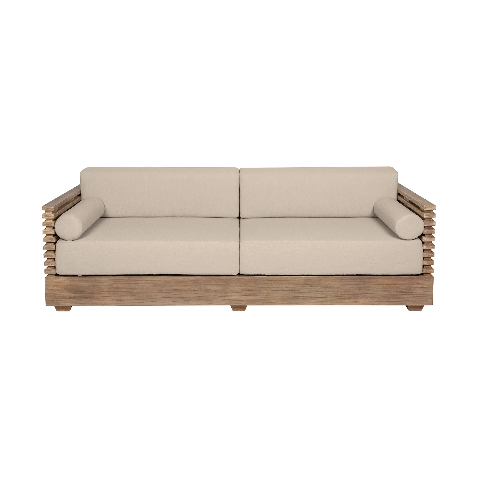 Vivid Outdoor Patio 4 Piece Conversation Set - Image 3