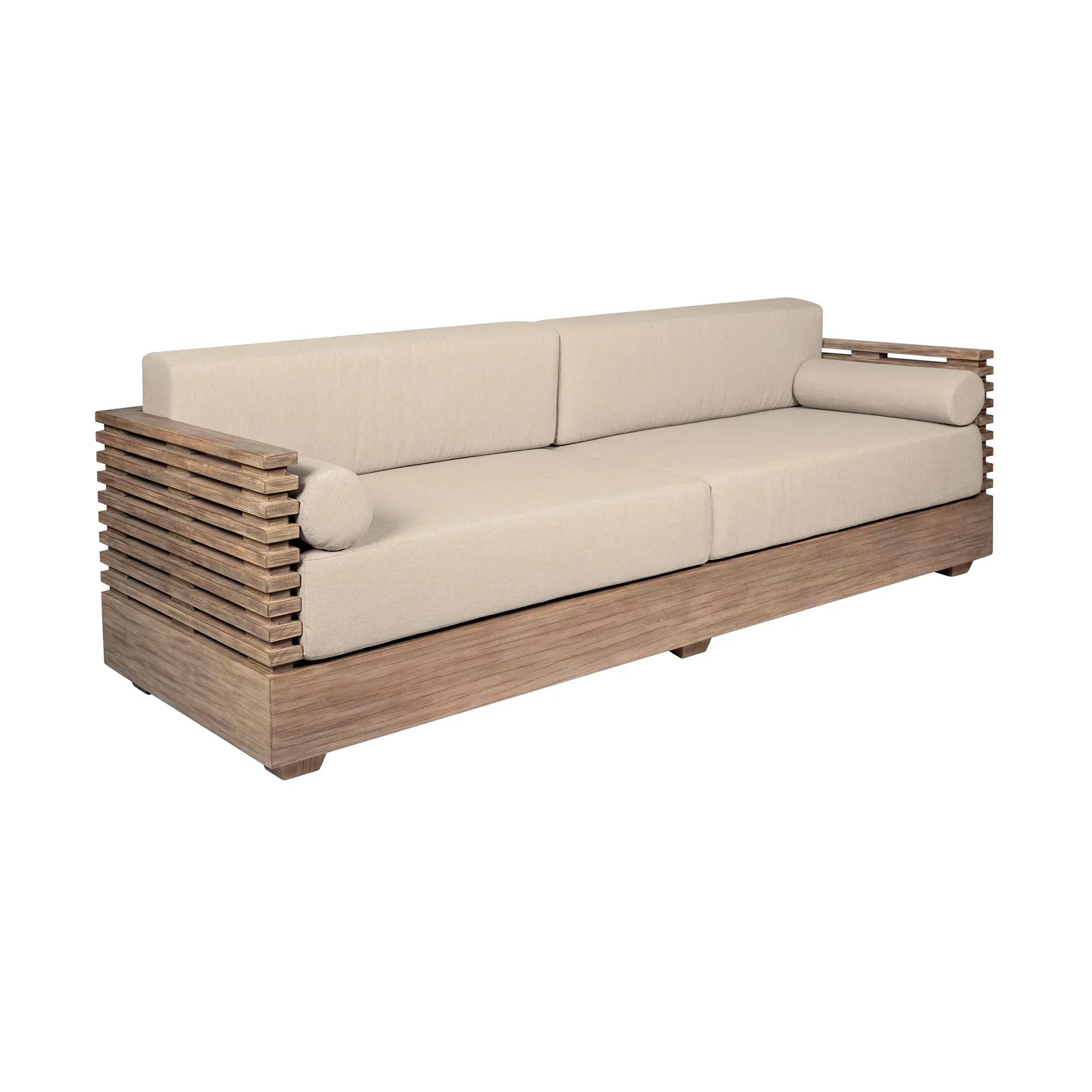 Vivid Outdoor Patio 4 Piece Conversation Set - Image 4