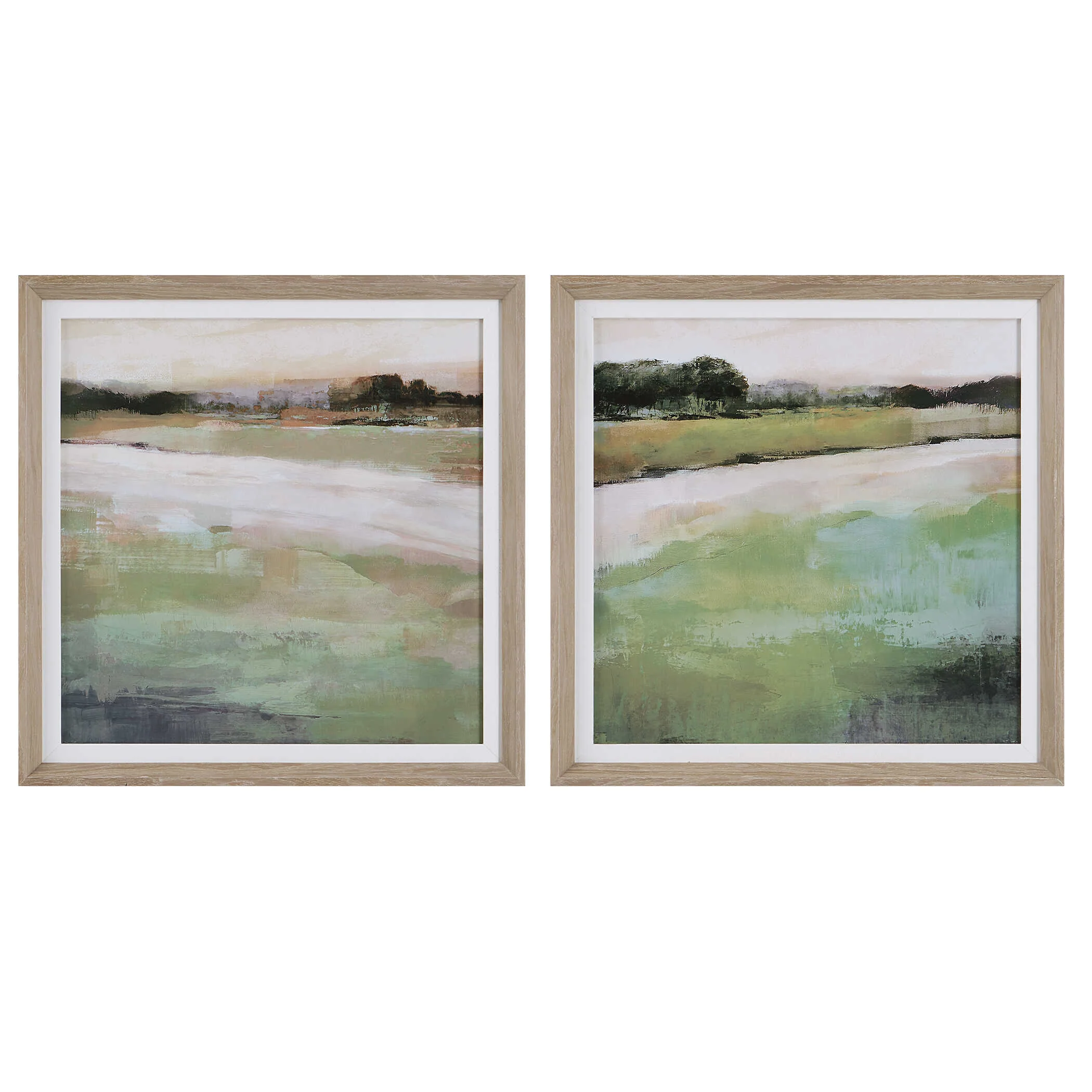 Vivid Vista Framed Prints - Set of 2