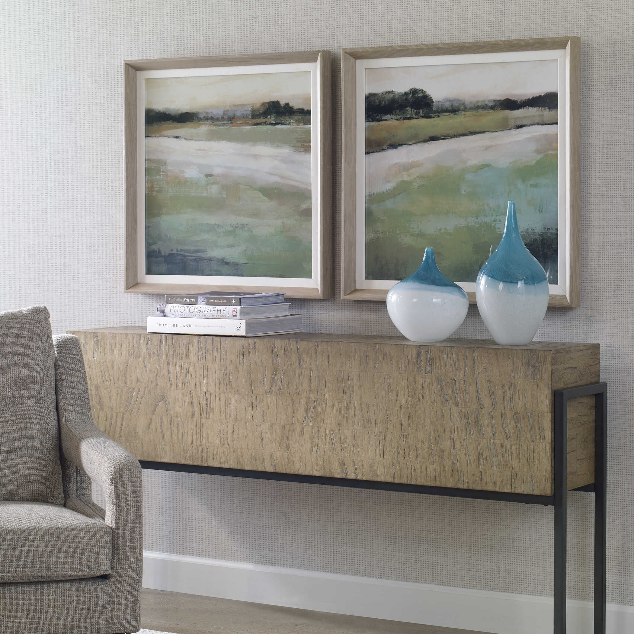 Vivid Vista Framed Prints - Set of 2 - Image 3