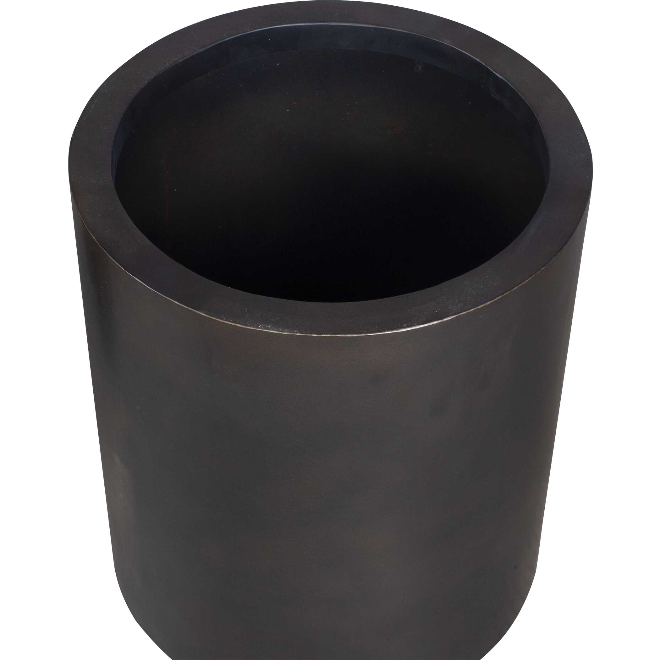 Volcan Matte Bronze Outdoor Planters - Set of 2 - Image 5