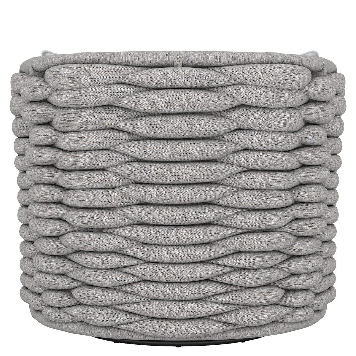 Wailea Swivel Chair Grey Sock Weave Swivel Chair - Image 6