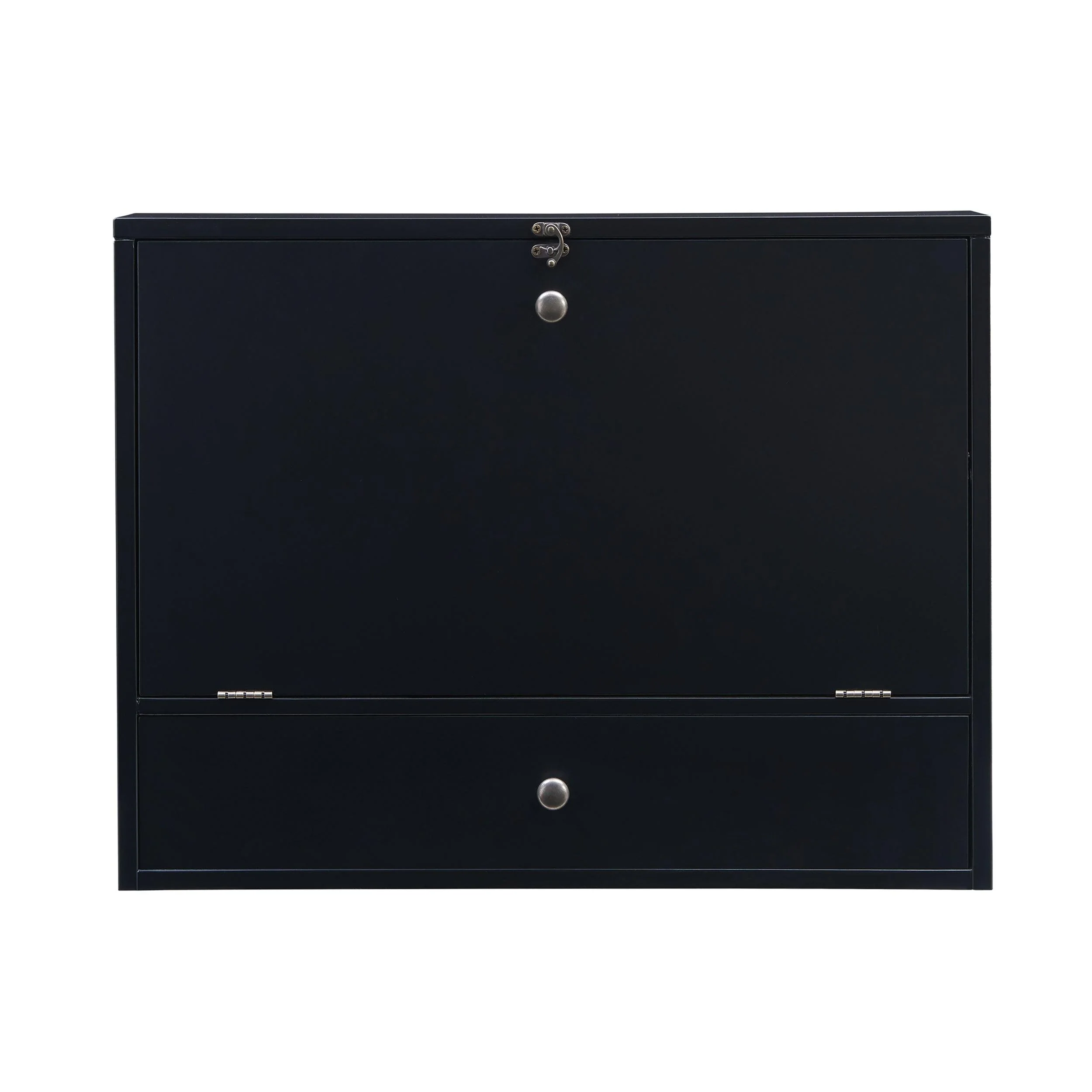 Wall Mount Laptop Desk - Universal Style - Black - Image 3