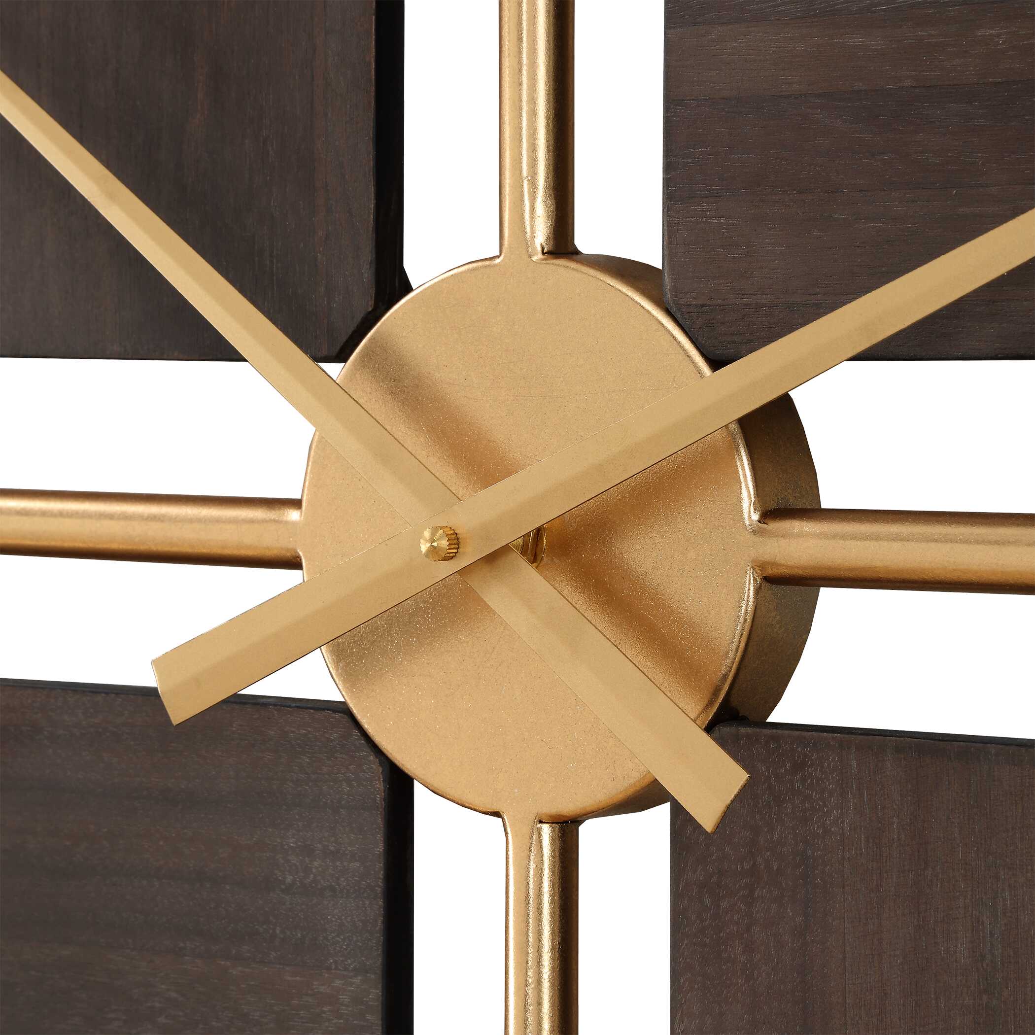 Walnut Elegance Wall Clock - Image 5